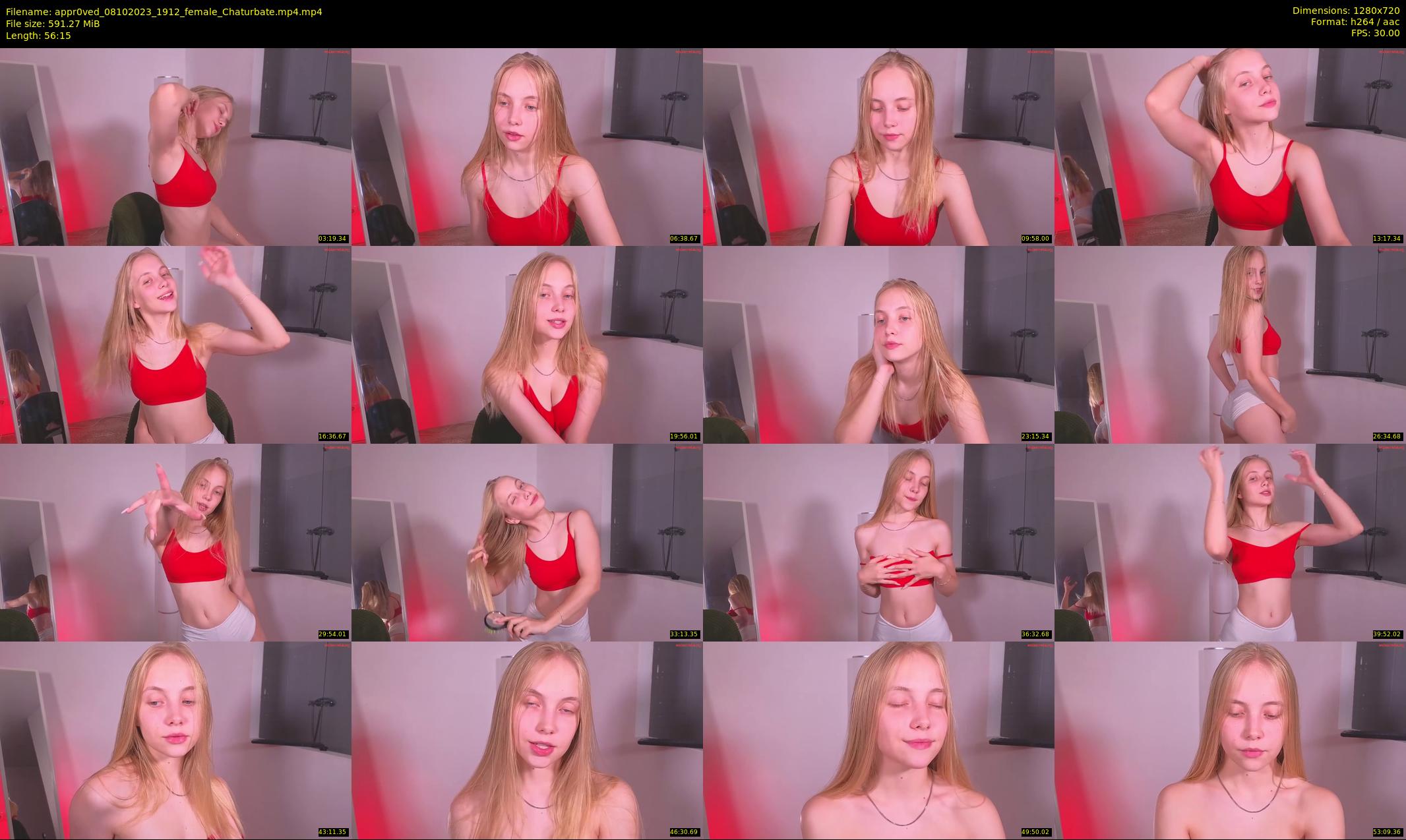appr0ved — 57 minute Chaturbate female cam show recording, 720p, Oct 8, 2023