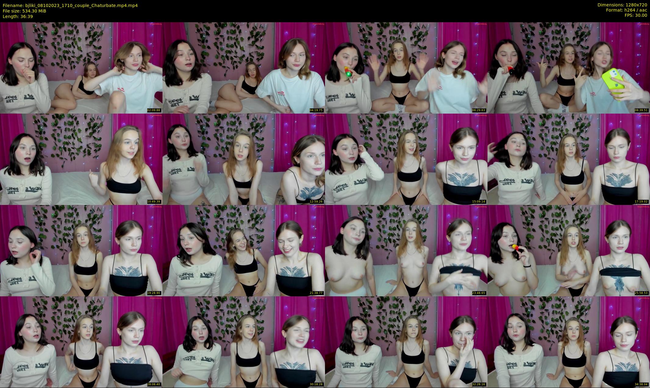 bjliki — 37 minute Chaturbate couple cam show recording, 720p, Oct 8, 2023