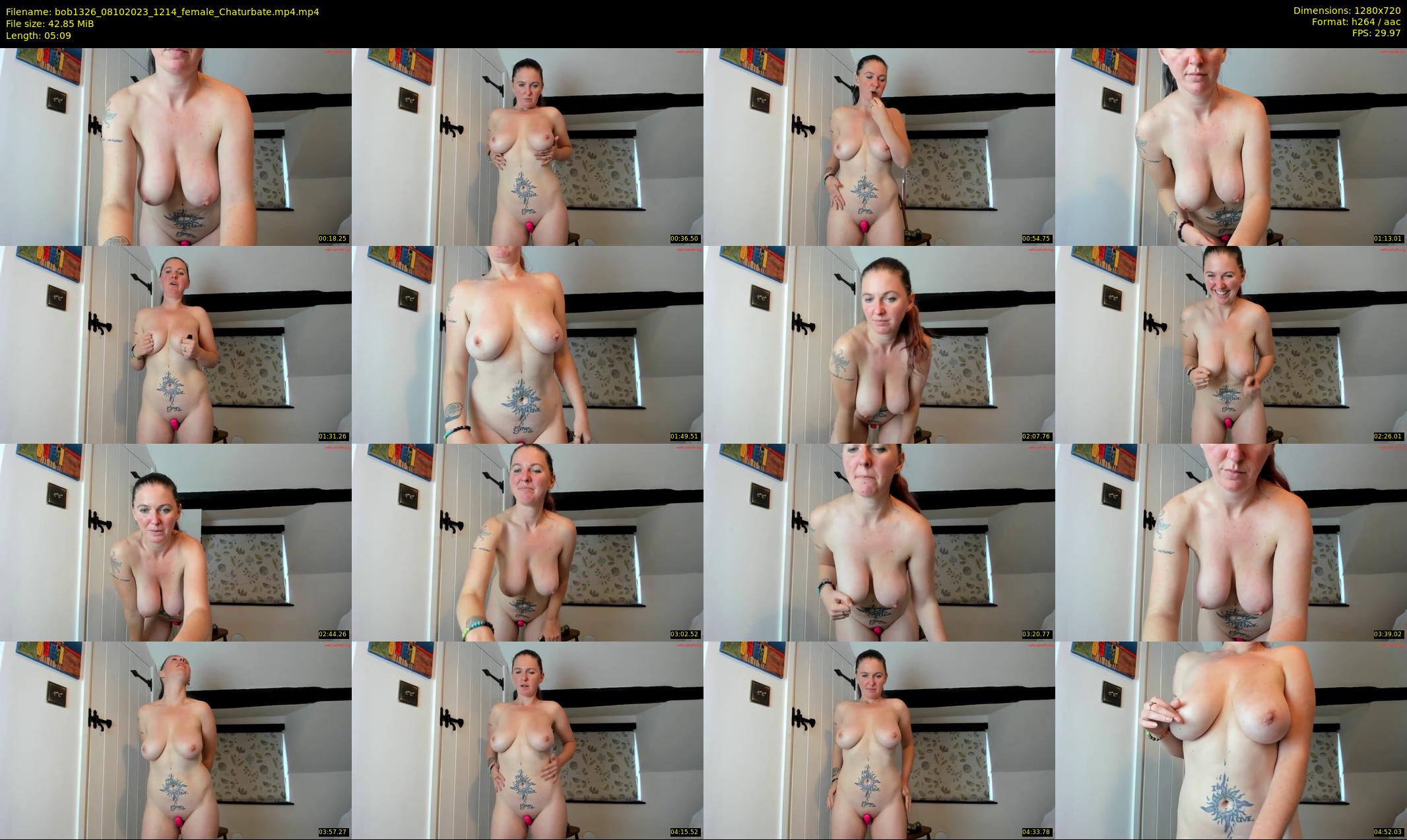 bob1326 — 6 minute Chaturbate female cam show recording, 720p, Oct 8, 2023