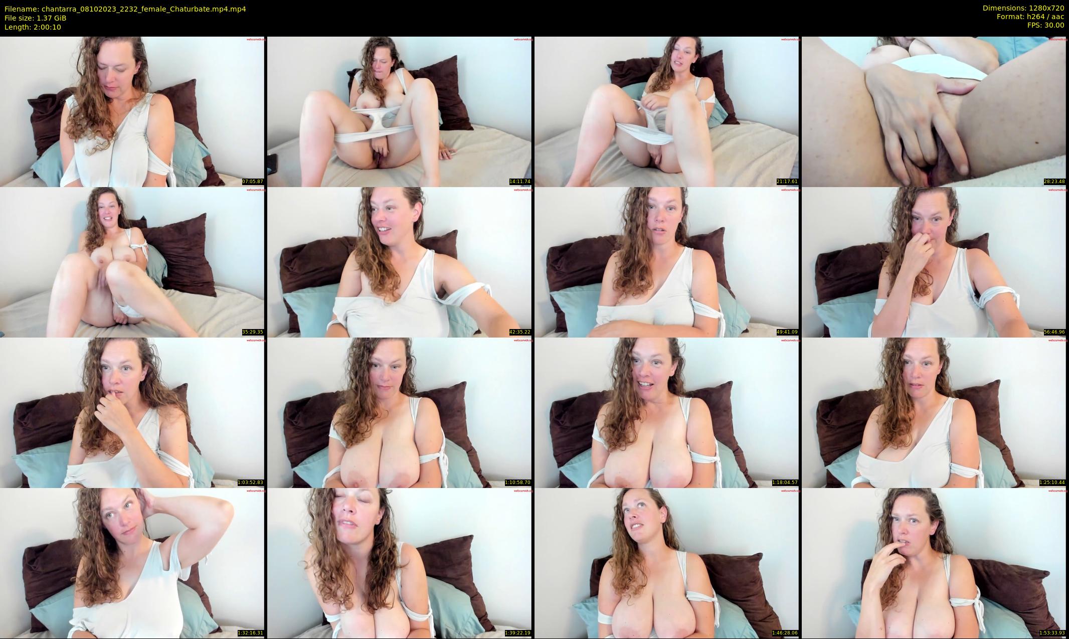 chantarra — 121 minute Chaturbate female cam show recording, 720p, Oct 8, 2023