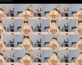 christinaa23 — 3 minute Chaturbate couple cam show recording, 720p, Oct 8, 2023