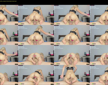 christinaa23 — 10 minute Chaturbate couple cam show recording, 720p, Oct 8, 2023