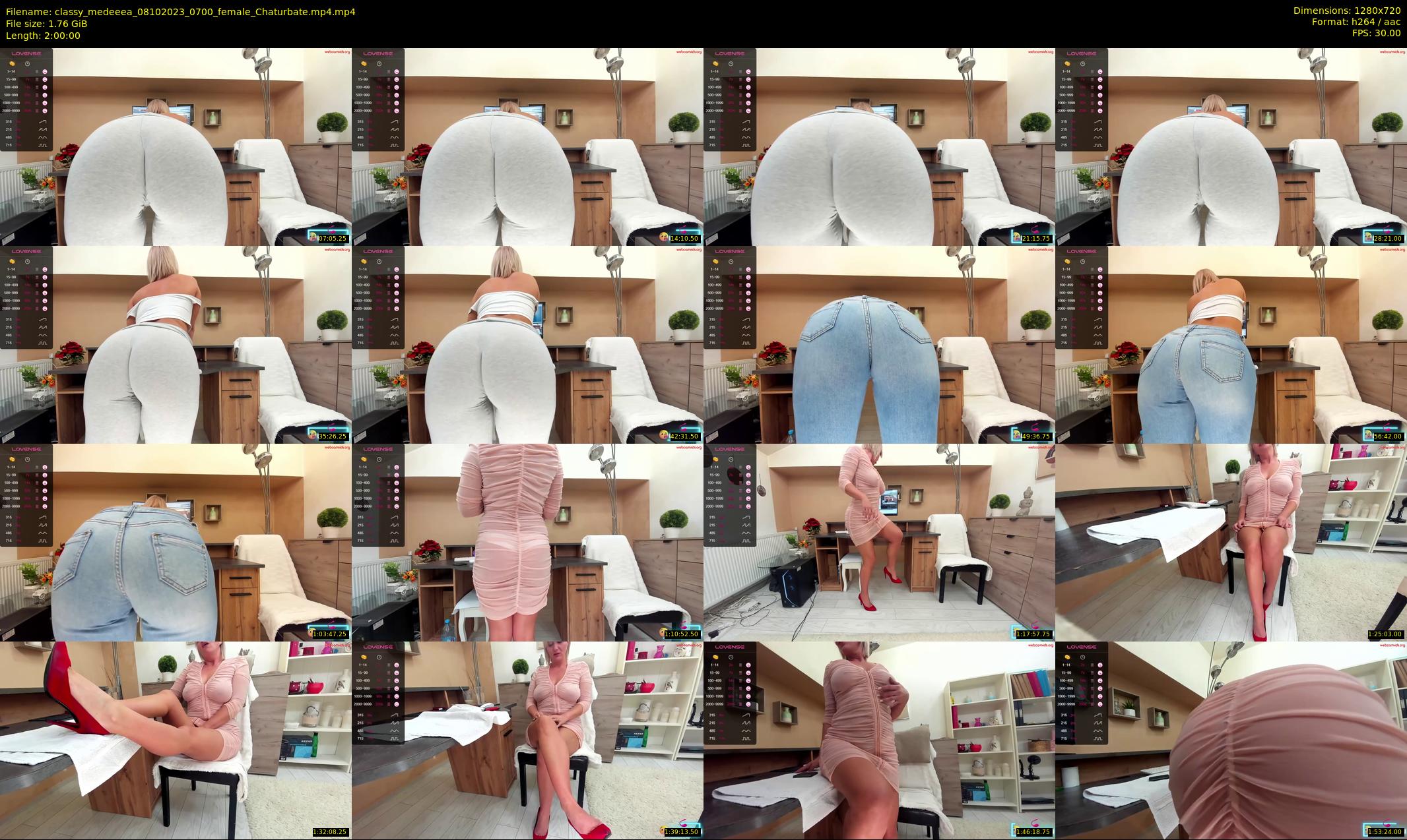 classy_medeeea — 120 minute Chaturbate female cam show recording, 720p, Oct 8, 2023