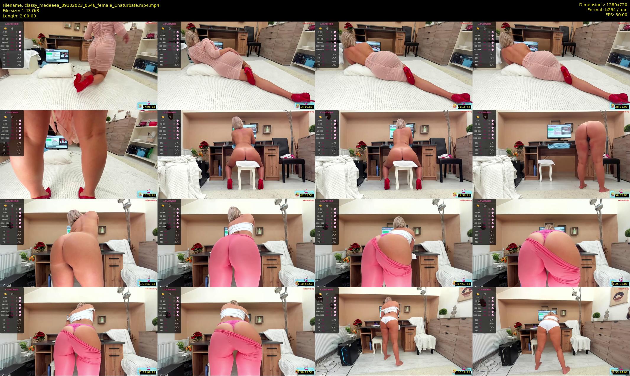 classy_medeeea — 120 minute Chaturbate female cam show recording, 720p, Oct 9, 2023