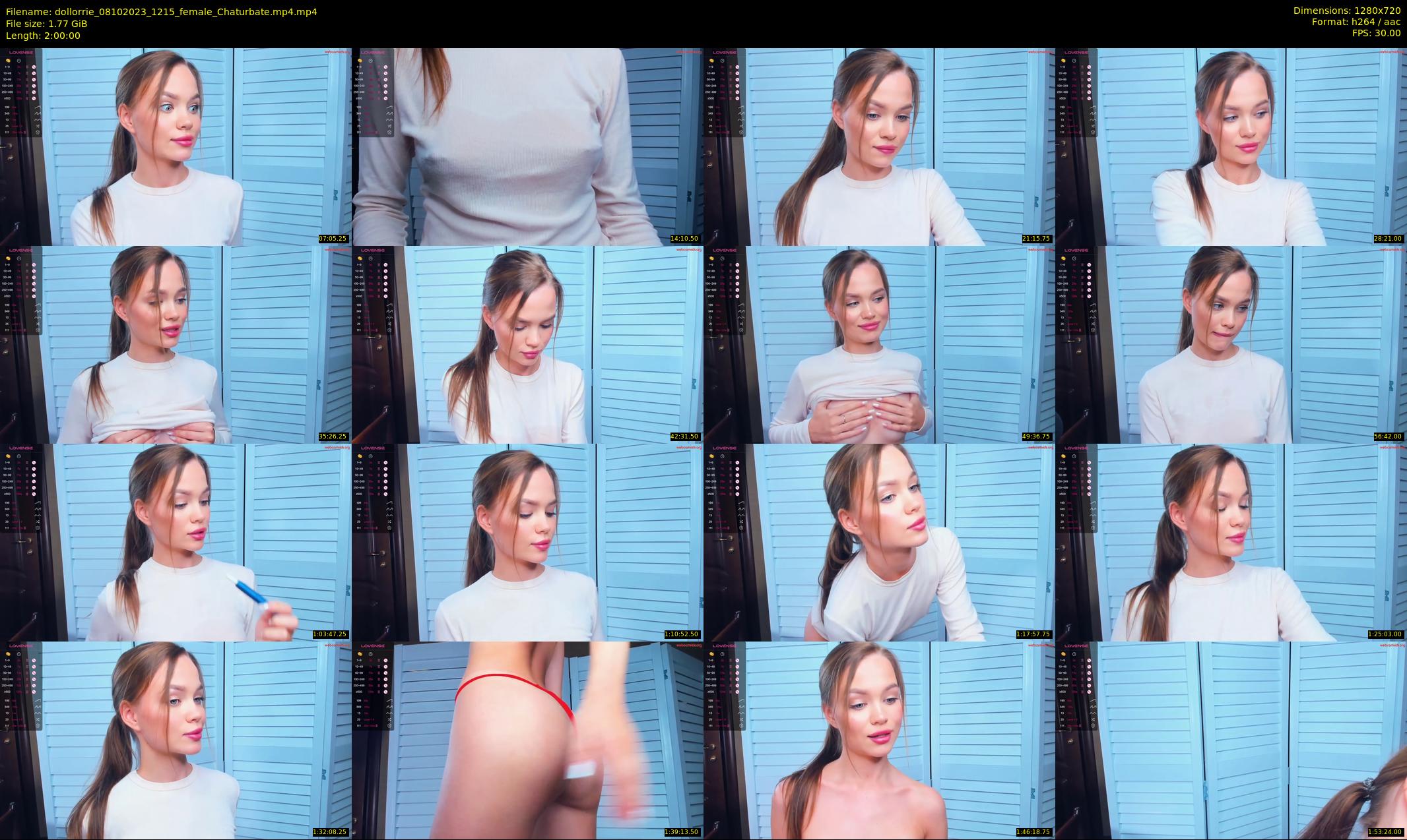dollorrie — 120 minute Chaturbate couple cam show recording, 720p, Oct 8, 2023
