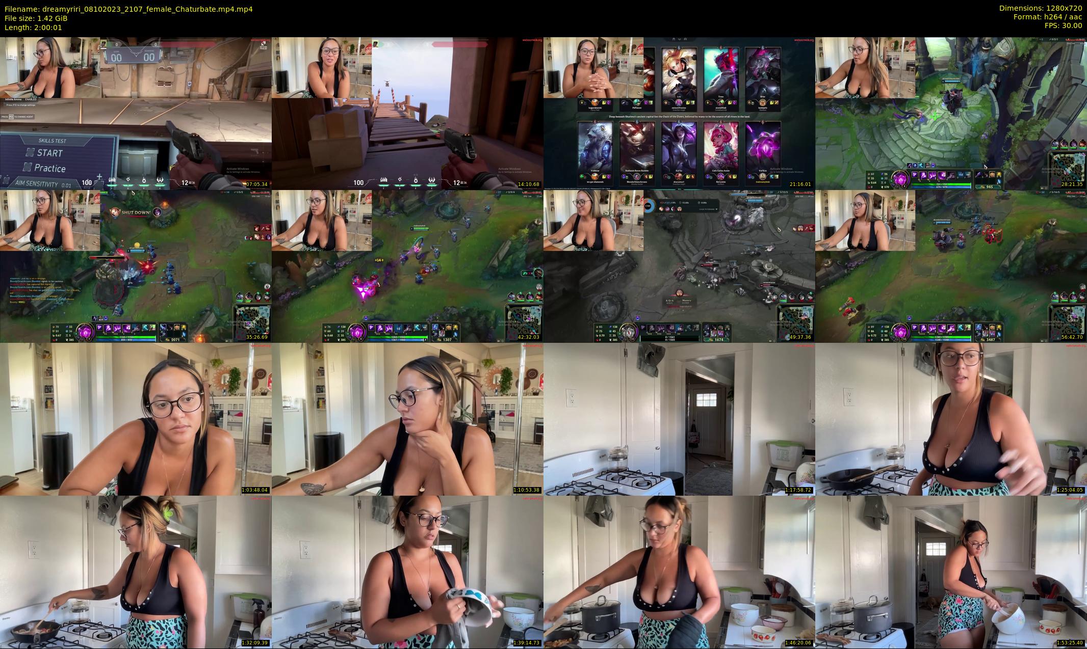 dreamyriri — 121 minute Chaturbate female cam show recording, 720p, Oct 8, 2023