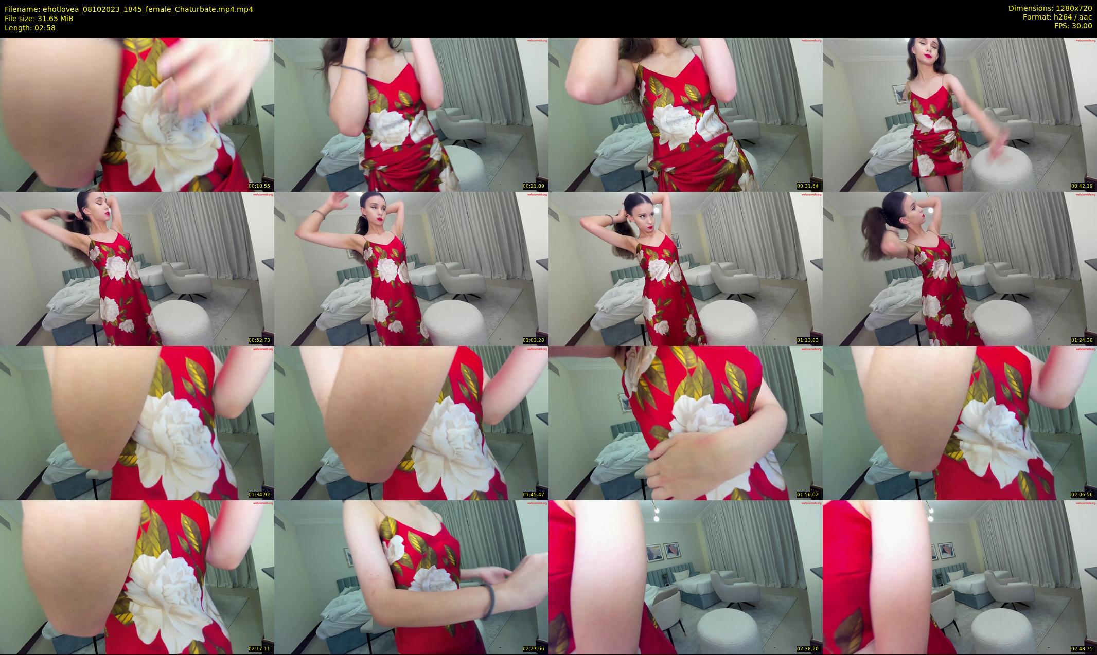 ehotlovea — 3 minute Chaturbate female cam show recording, 720p, Oct 8, 2023