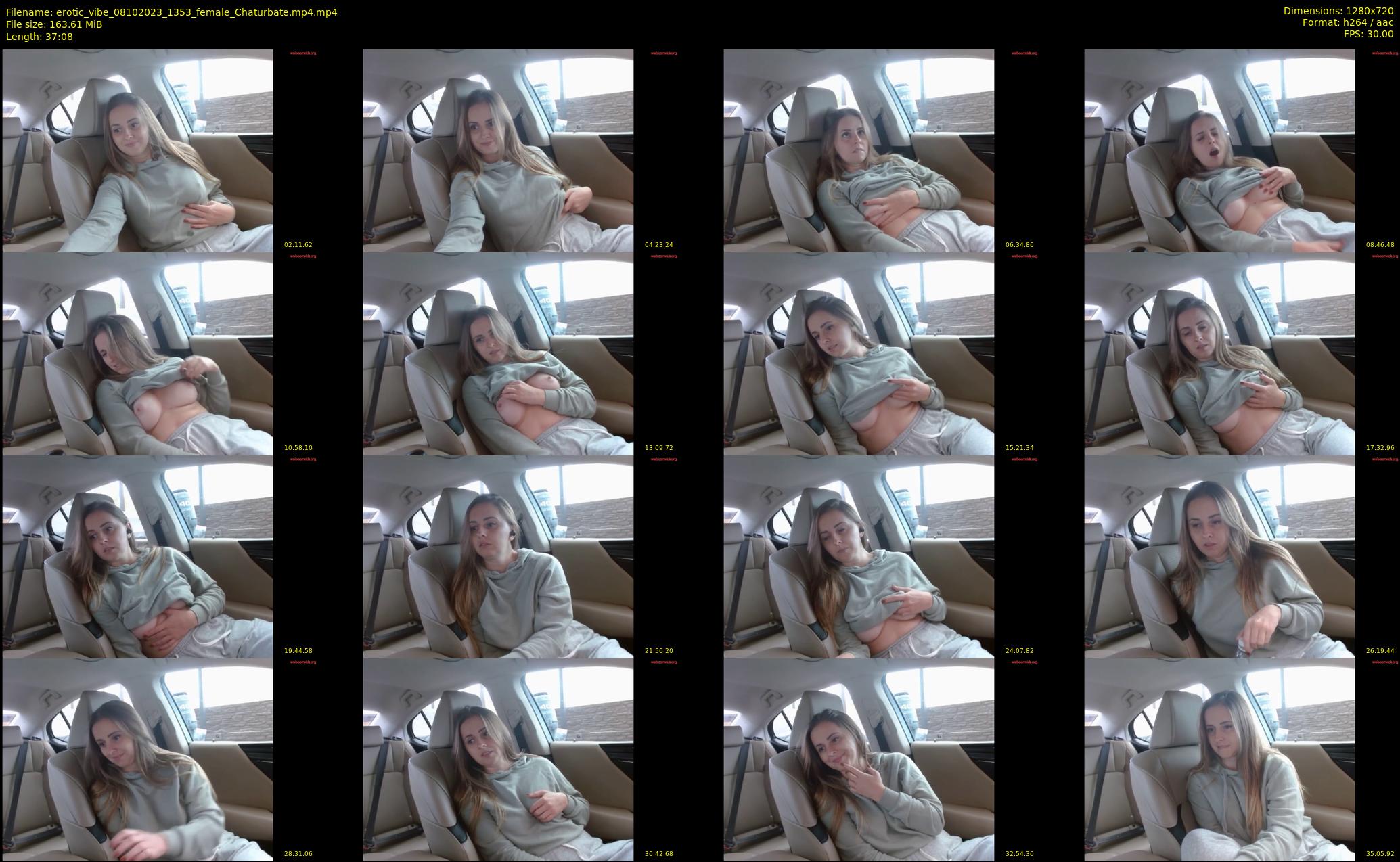 erotic_vibe — 38 minute Chaturbate female cam show recording, 720p, Oct 8, 2023