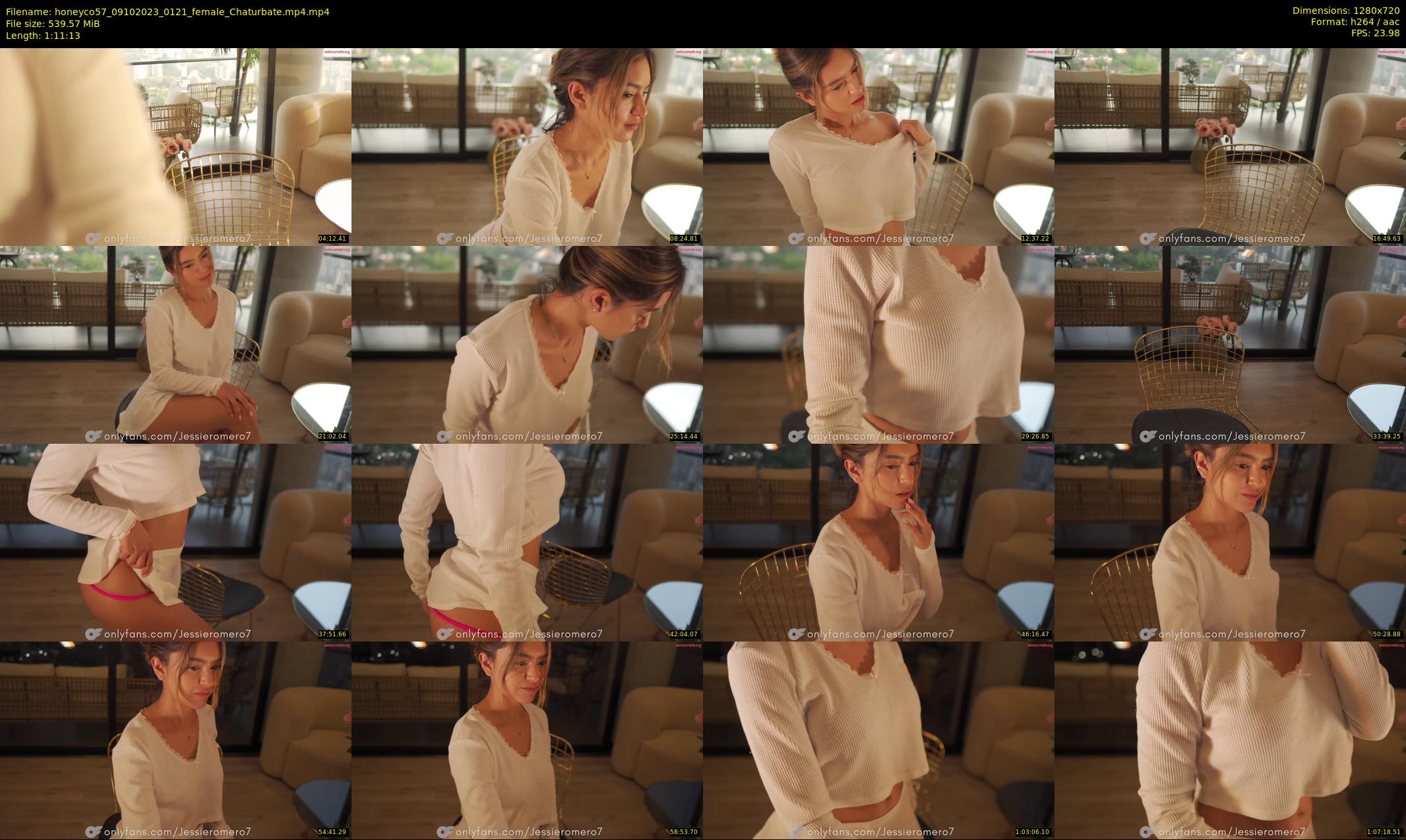 honeyco57 — 72 minute Chaturbate female cam show recording, 720p, Oct 9, 2023