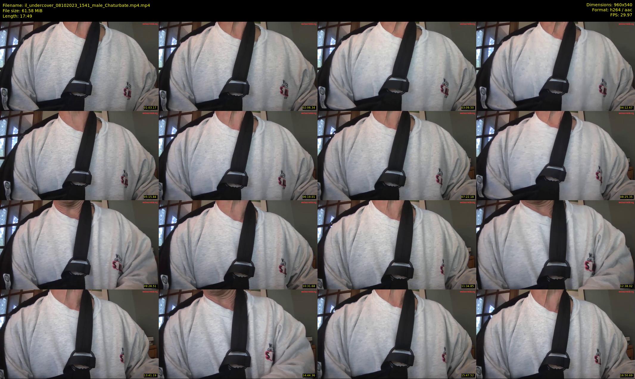 il_undercover — 18 minute Chaturbate male cam show recording, 480p, Oct 8, 2023