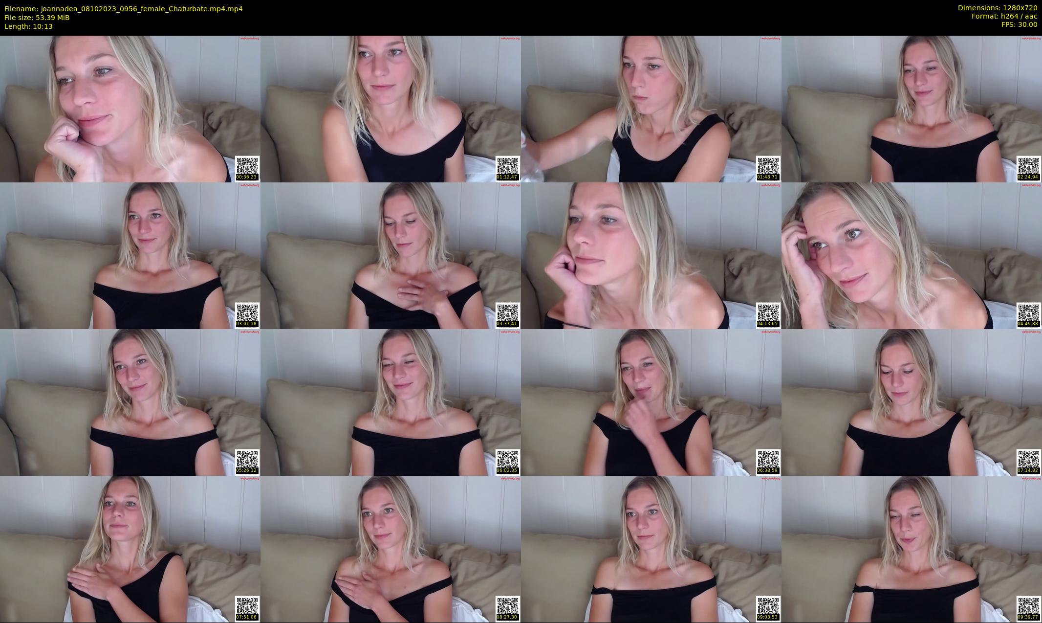 joannadea — 11 minute Chaturbate female cam show recording, 720p, Oct 8, 2023