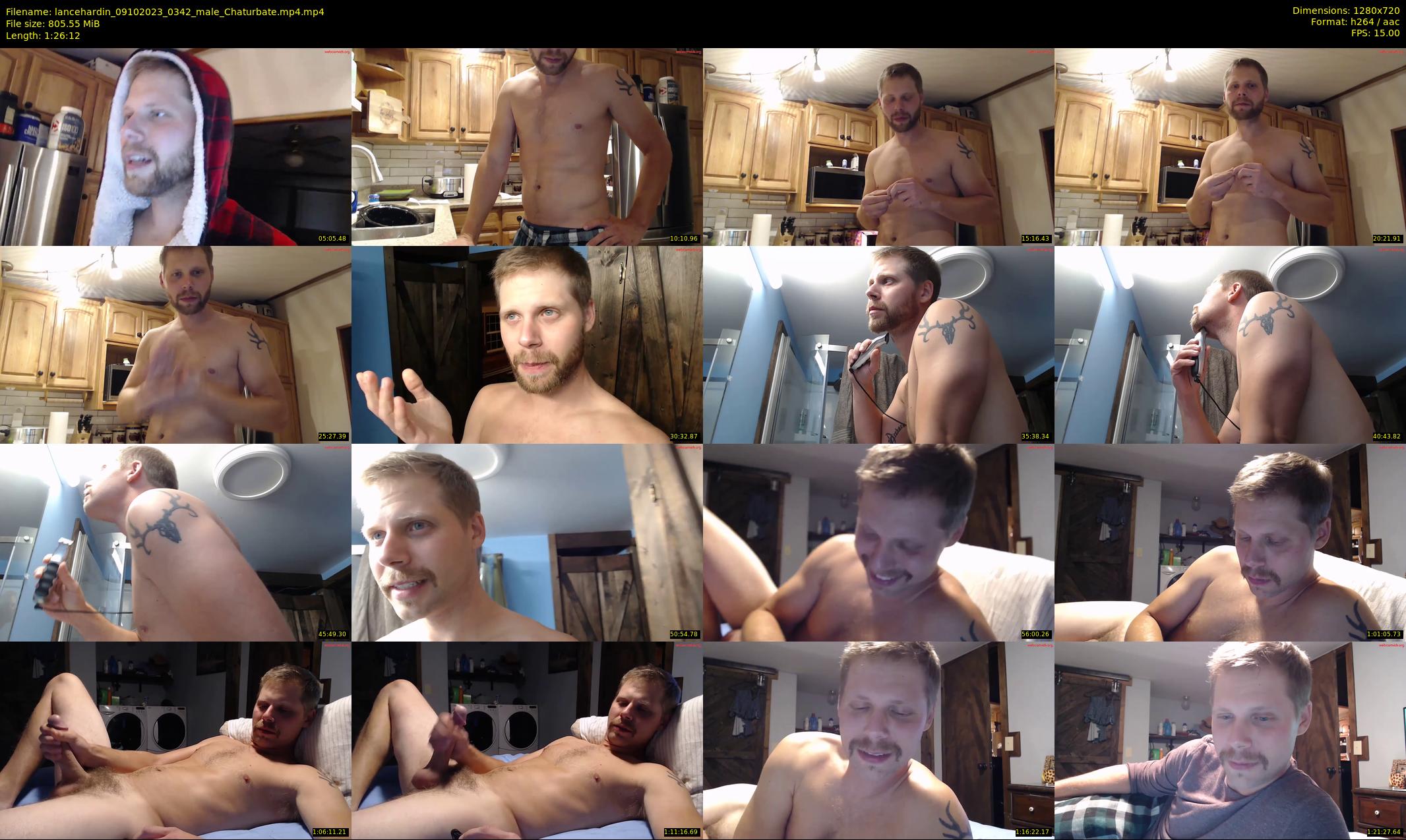 lancehardin — 87 minute Chaturbate male cam show recording, 720p, Oct 9, 2023