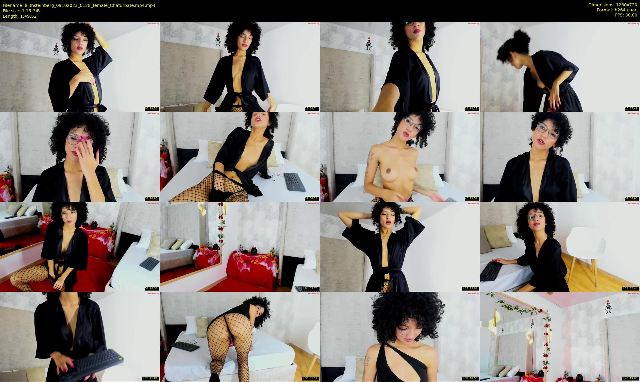 lilithsteinberg — 110 minute Chaturbate female cam show recording, 720p, Oct 9, 2023