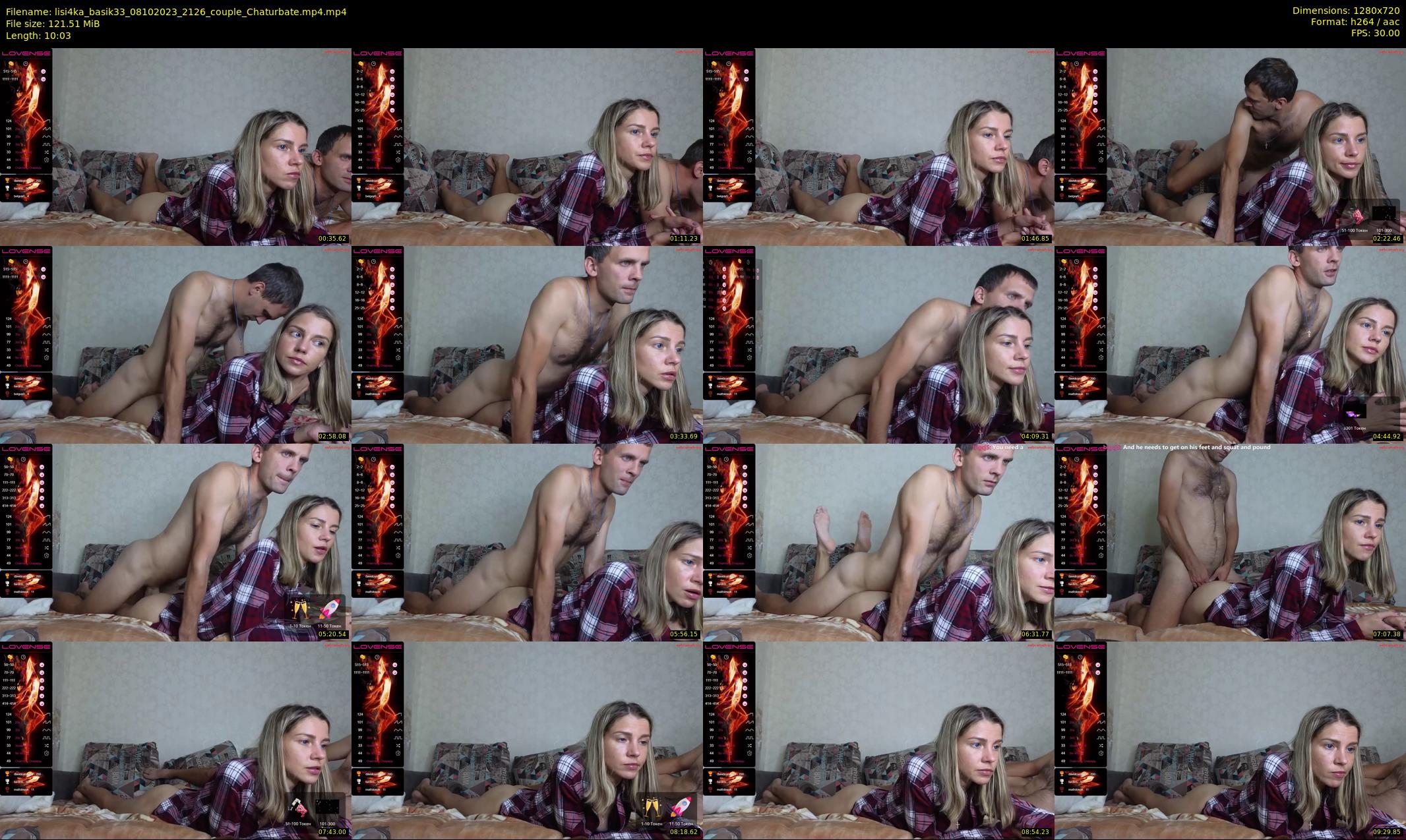 lisi4ka_basik33 — 11 minute Chaturbate couple cam show recording, 720p, Oct 8, 2023