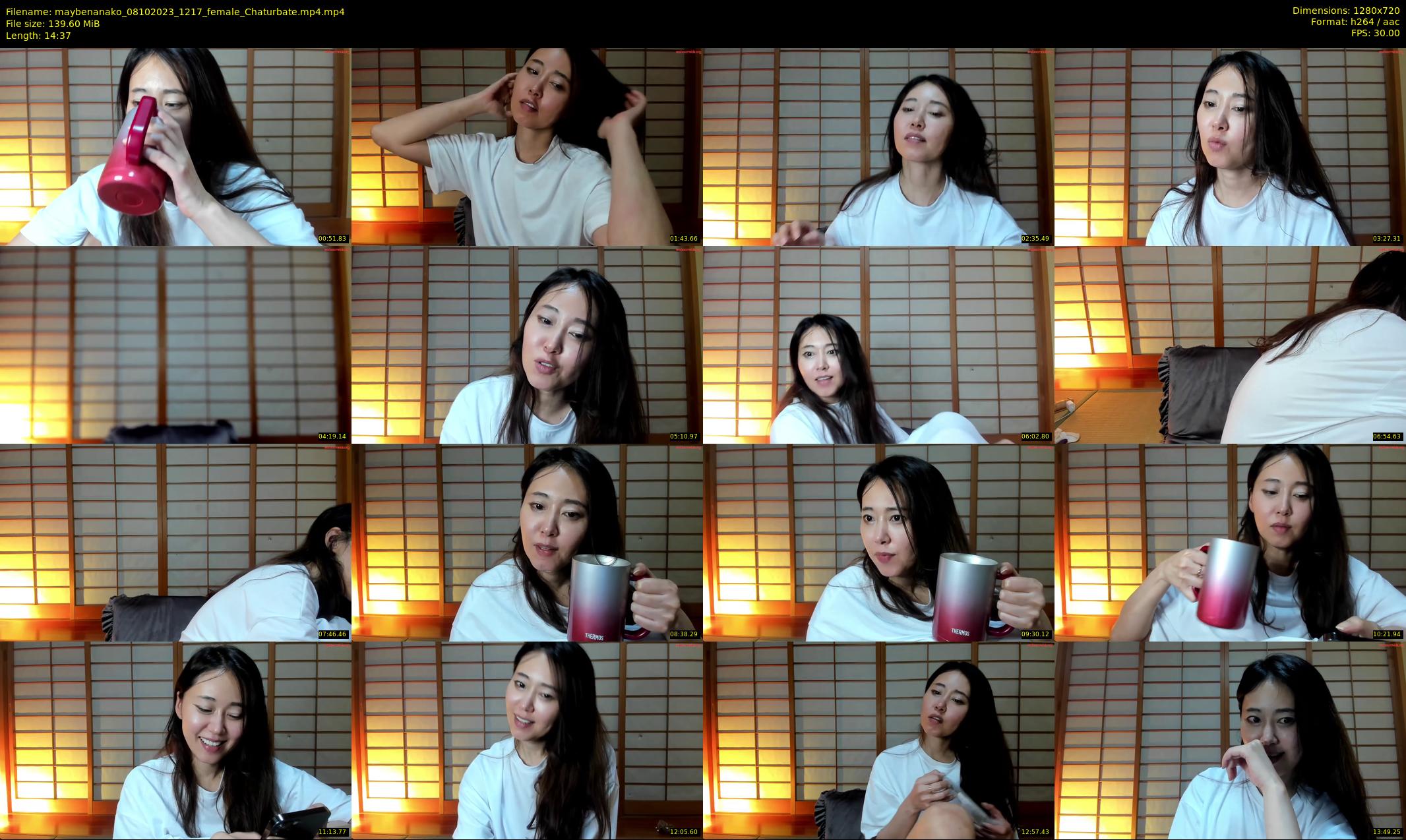 maybenanako — 15 minute Chaturbate female cam show recording, 720p, Oct 8, 2023