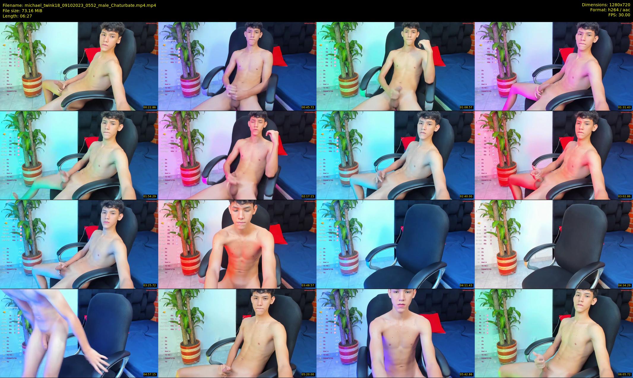 michael_twink18 — 7 minute Chaturbate male cam show recording, 720p, Oct 9, 2023