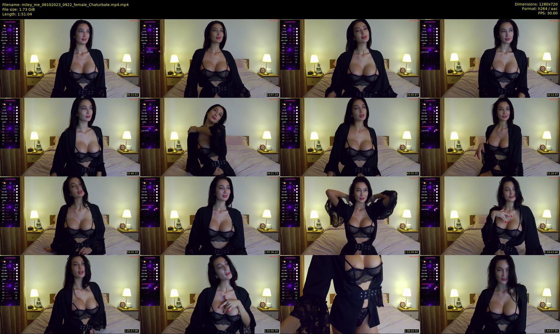 miley_me — 112 minute Chaturbate female cam show recording, 720p, Oct 8, 2023