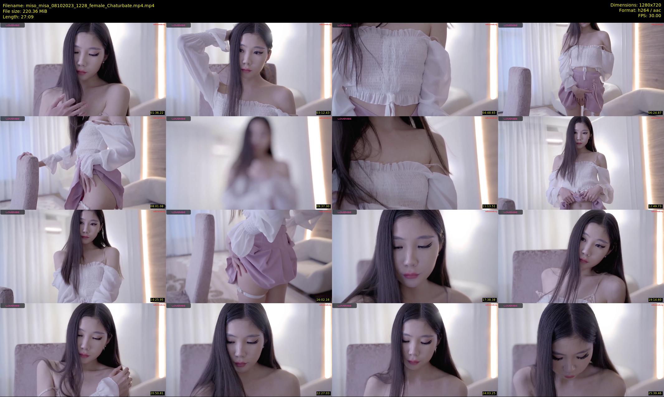 miso_misa — 28 minute Chaturbate female cam show recording, 720p, Oct 8, 2023