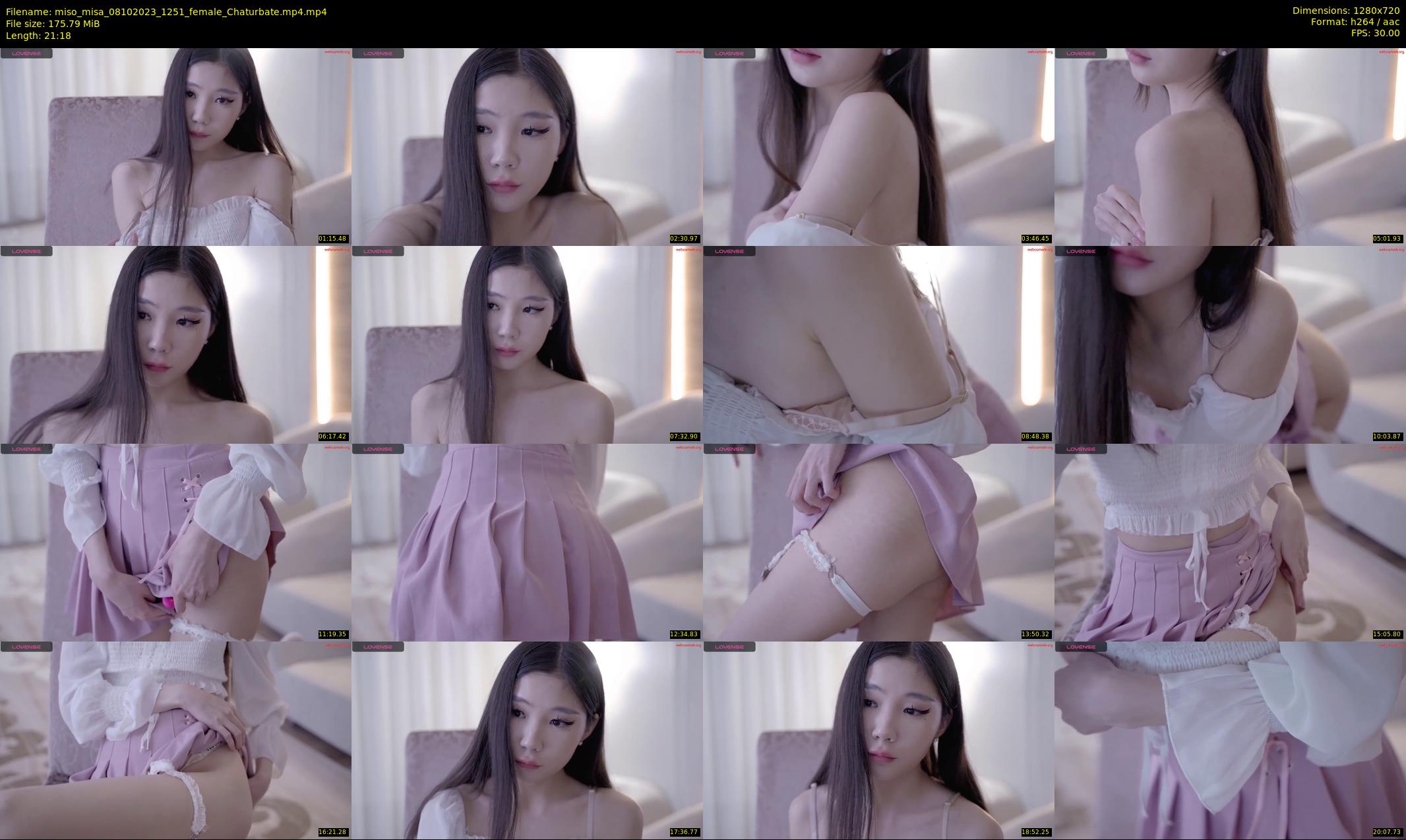 miso_misa — 22 minute Chaturbate female cam show recording, 720p, Oct 8, 2023