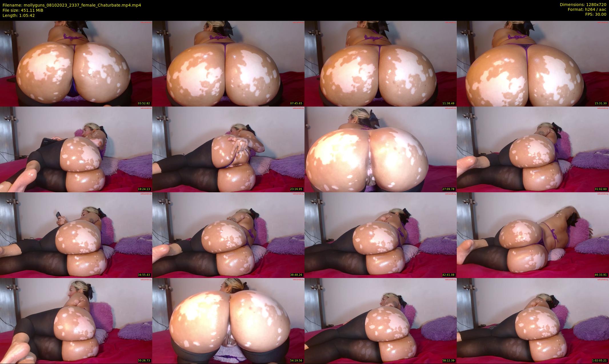 mollyguns — 66 minute Chaturbate female cam show recording, 720p, Oct 8, 2023