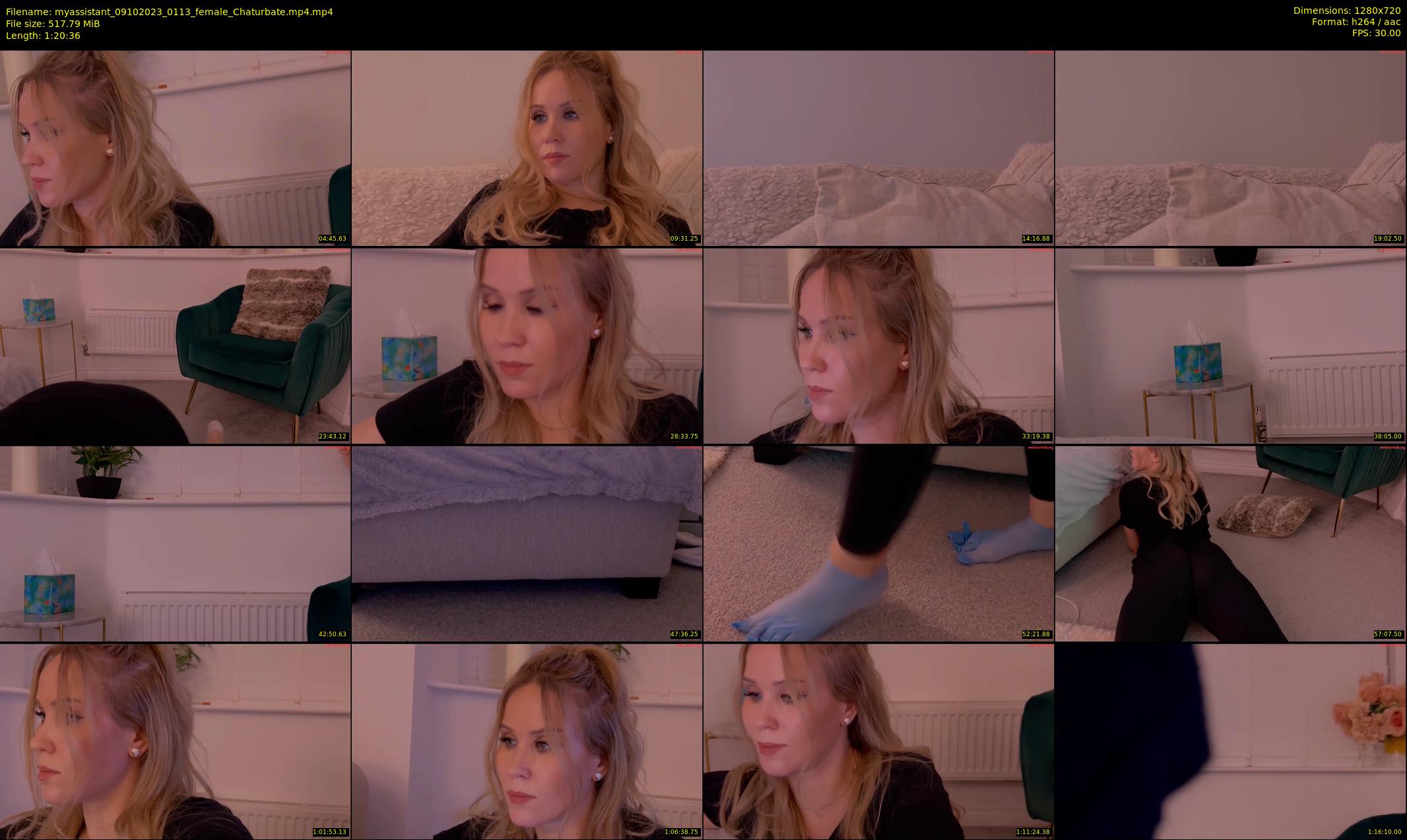 myassistant — 81 minute Chaturbate female cam show recording, 720p, Oct 9, 2023