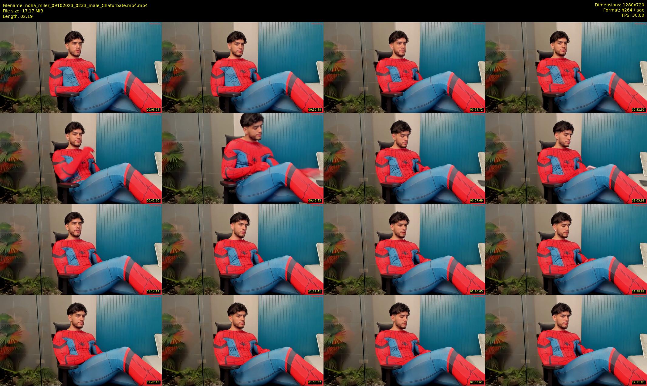 noha_miler — 3 minute Chaturbate male cam show recording, 720p, Oct 9, 2023