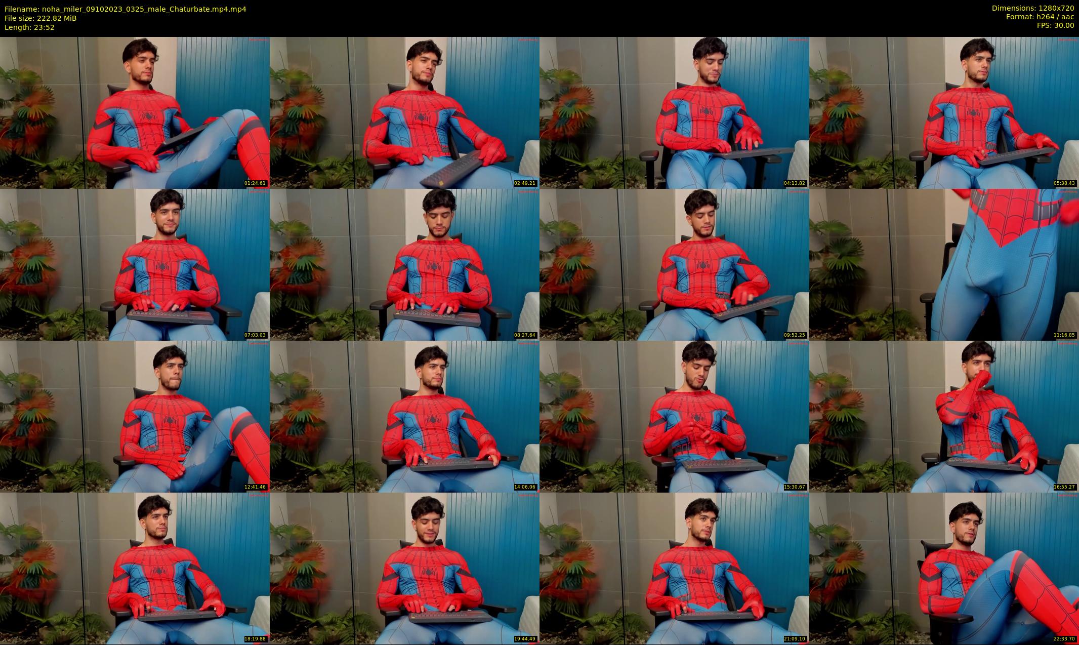 noha_miler — 24 minute Chaturbate male cam show recording, 720p, Oct 9, 2023