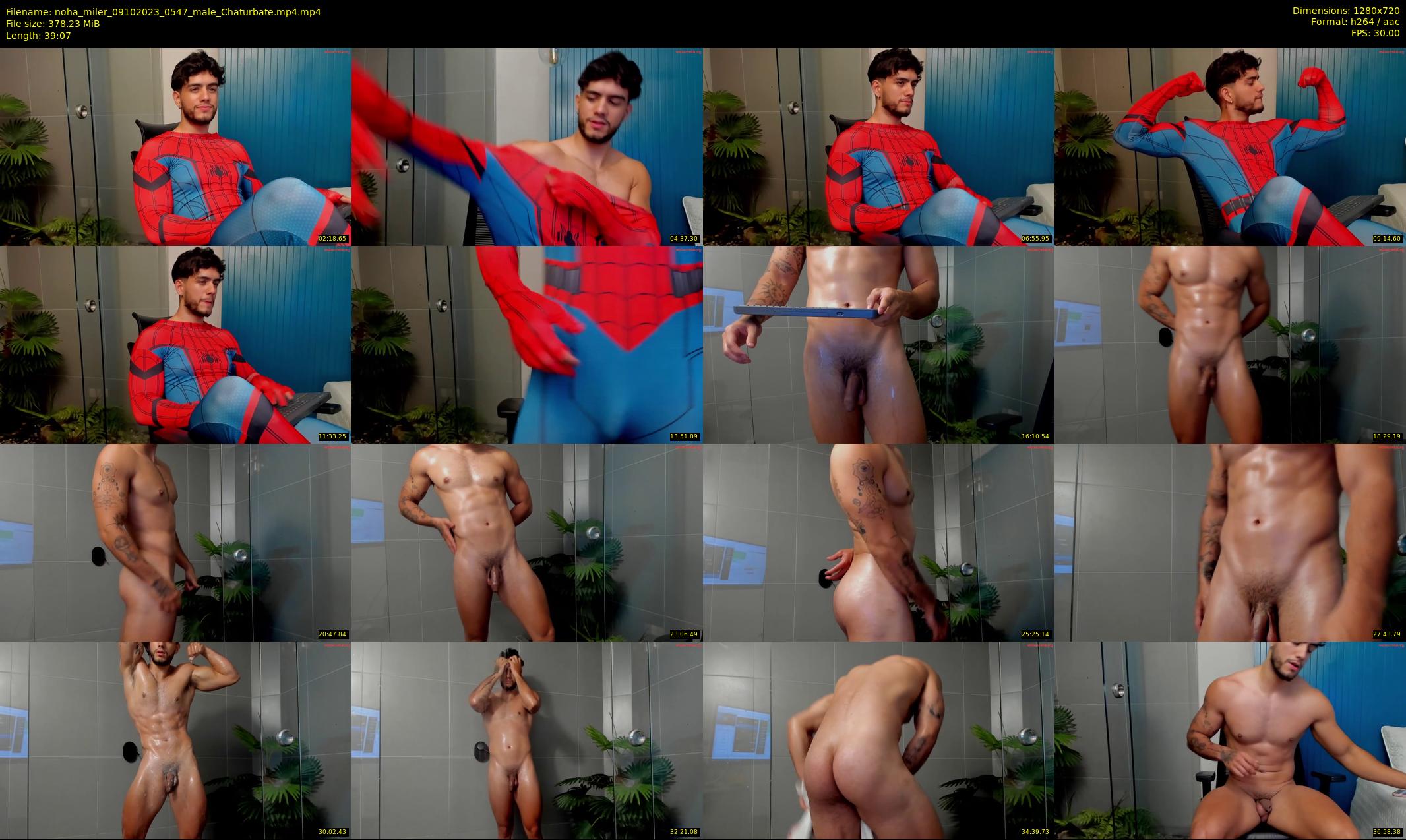 noha_miler — 40 minute Chaturbate male cam show recording, 720p, Oct 9, 2023
