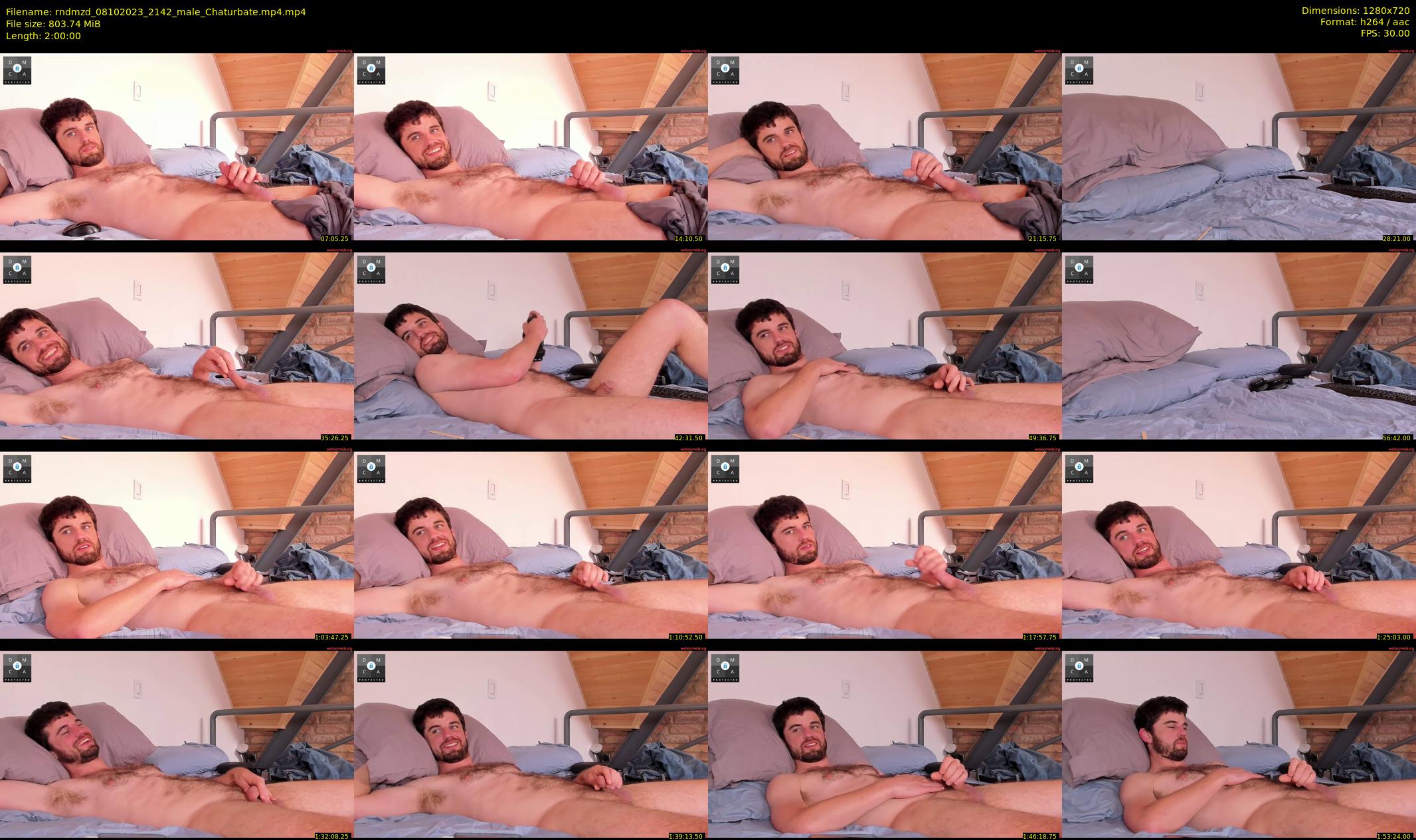 rndmzd — 120 minute Chaturbate male cam show recording, 720p, Oct 8, 2023