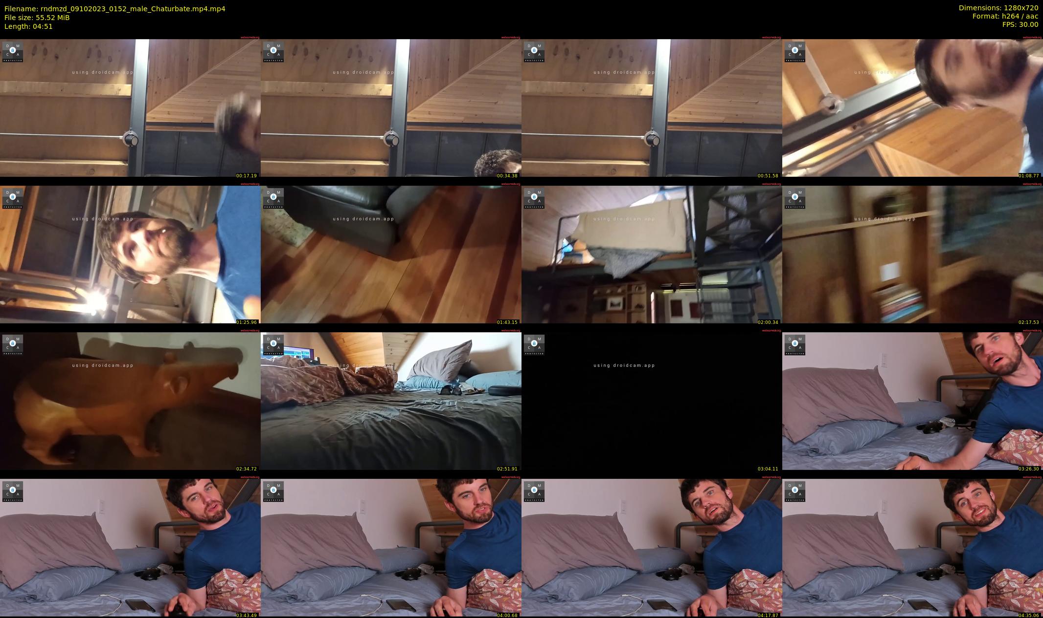 rndmzd — 5 minute Chaturbate male cam show recording, 720p, Oct 9, 2023