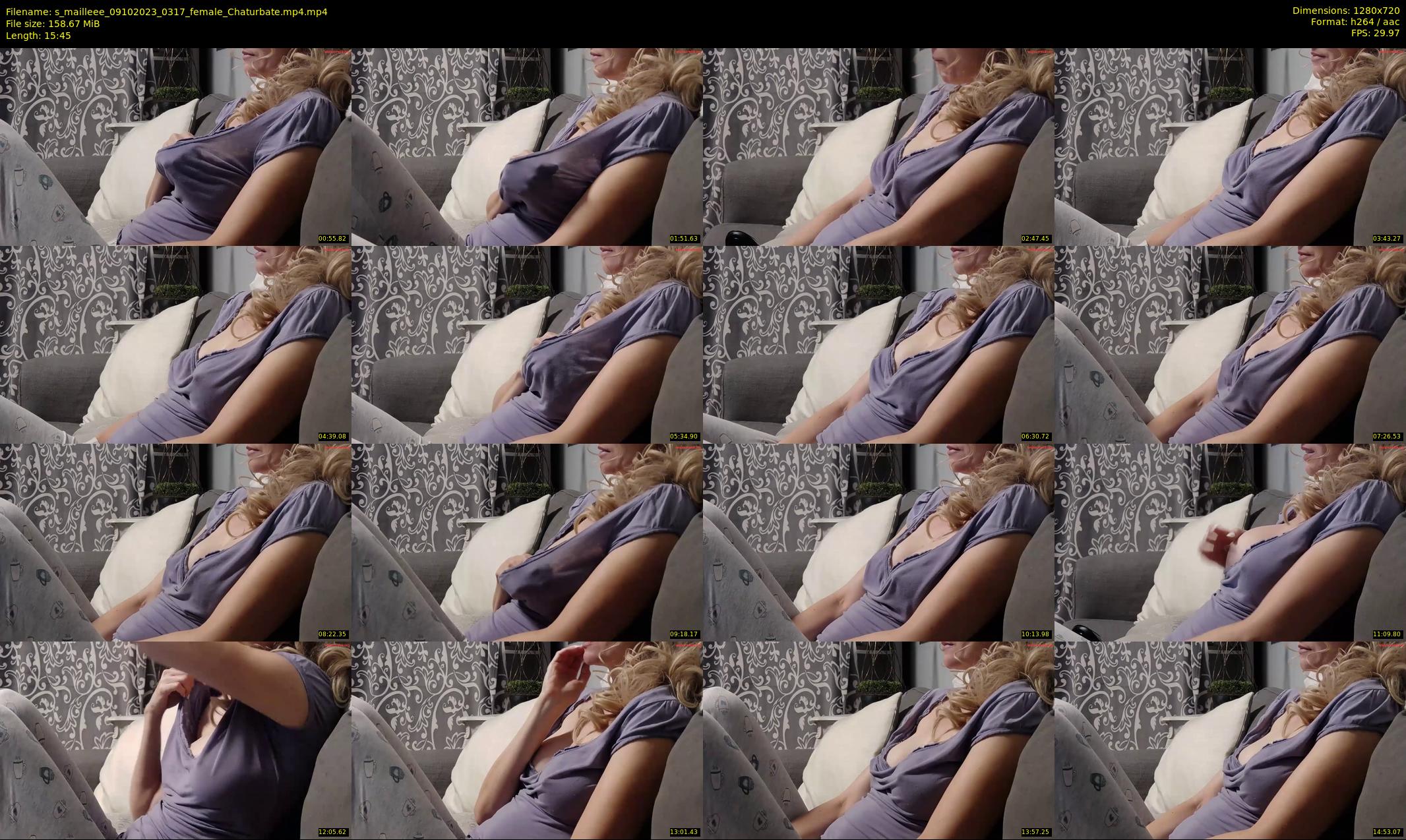 s_mailleee — 16 minute Chaturbate female cam show recording, 720p, Oct 9, 2023