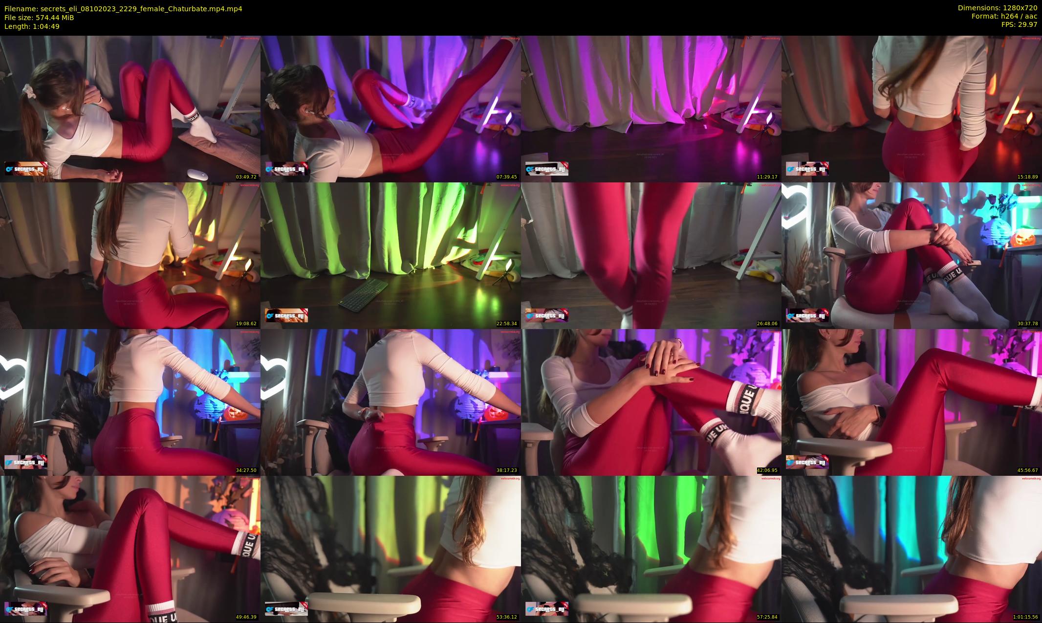 secrets_eli — 65 minute Chaturbate female cam show recording, 720p, Oct 8, 2023