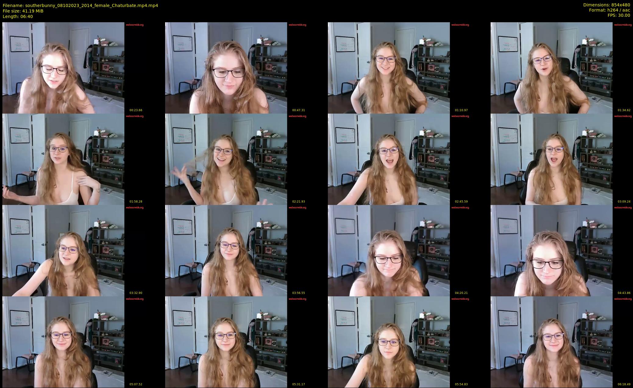 southerbunny — 7 minute Chaturbate female cam show recording, 480p, Oct 8, 2023