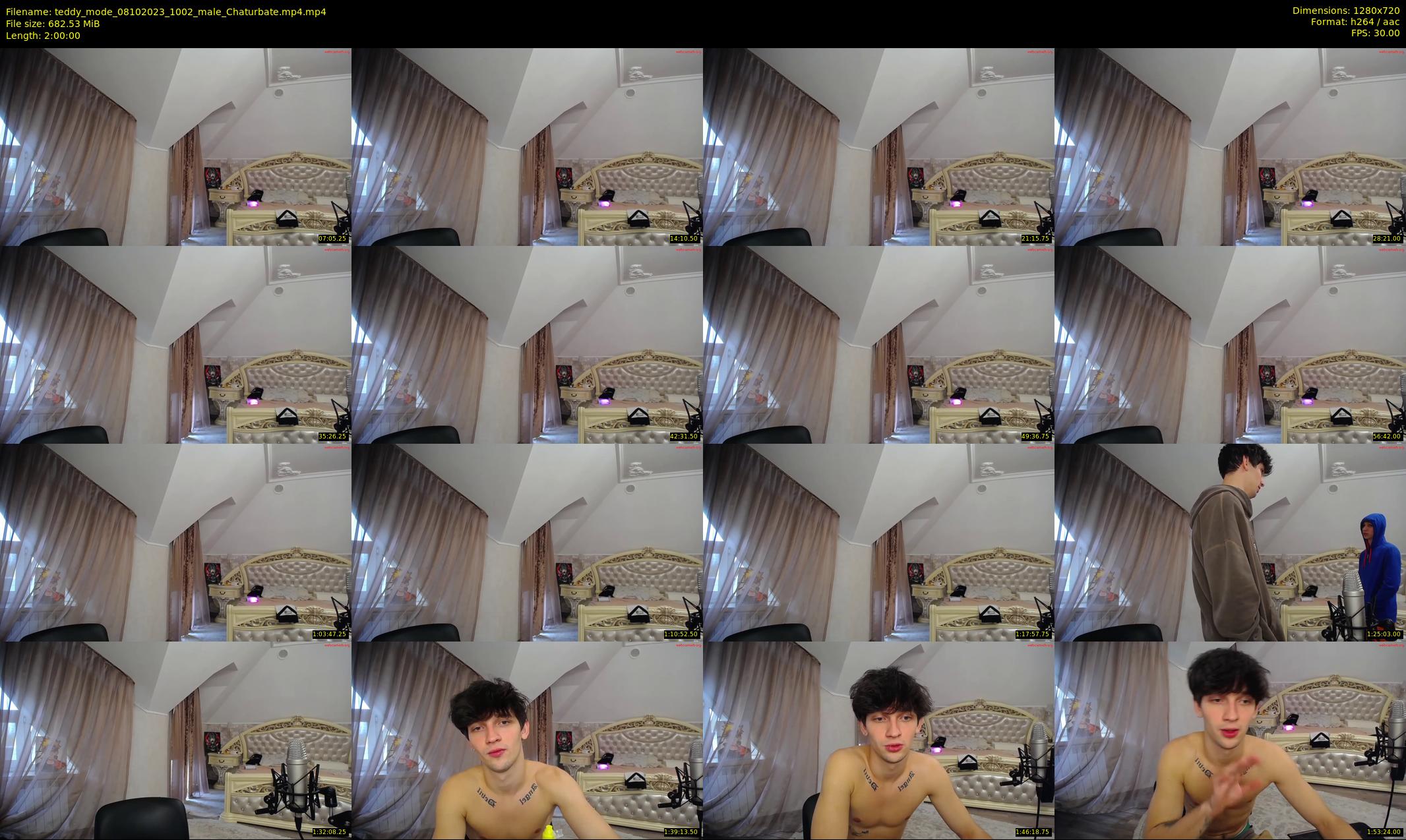teddy_mode — 120 minute Chaturbate couple cam show recording, 720p, Oct 8, 2023
