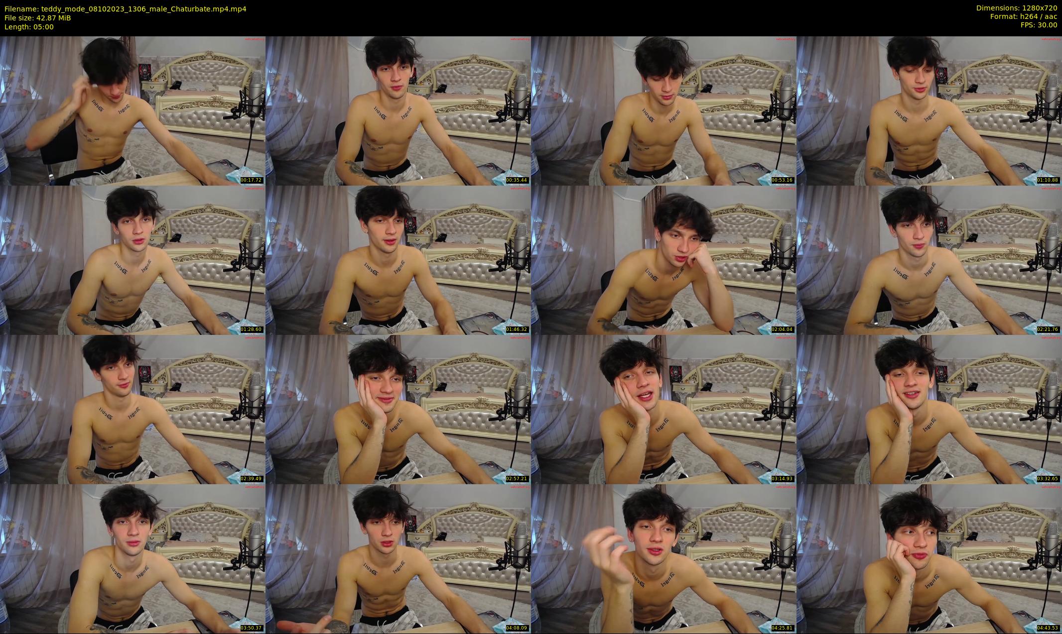 teddy_mode — 5 minute Chaturbate couple cam show recording, 720p, Oct 8, 2023