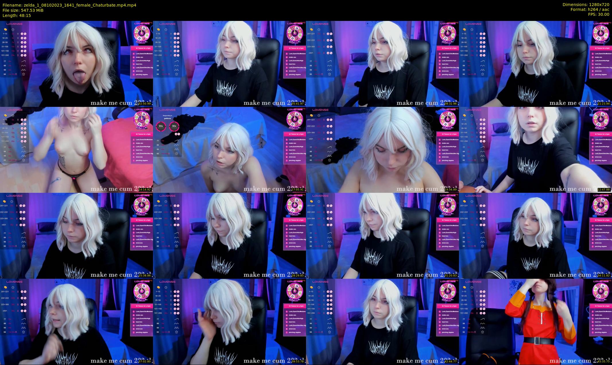 zelda_1 — 49 minute Chaturbate female cam show recording, 720p, Oct 8, 2023