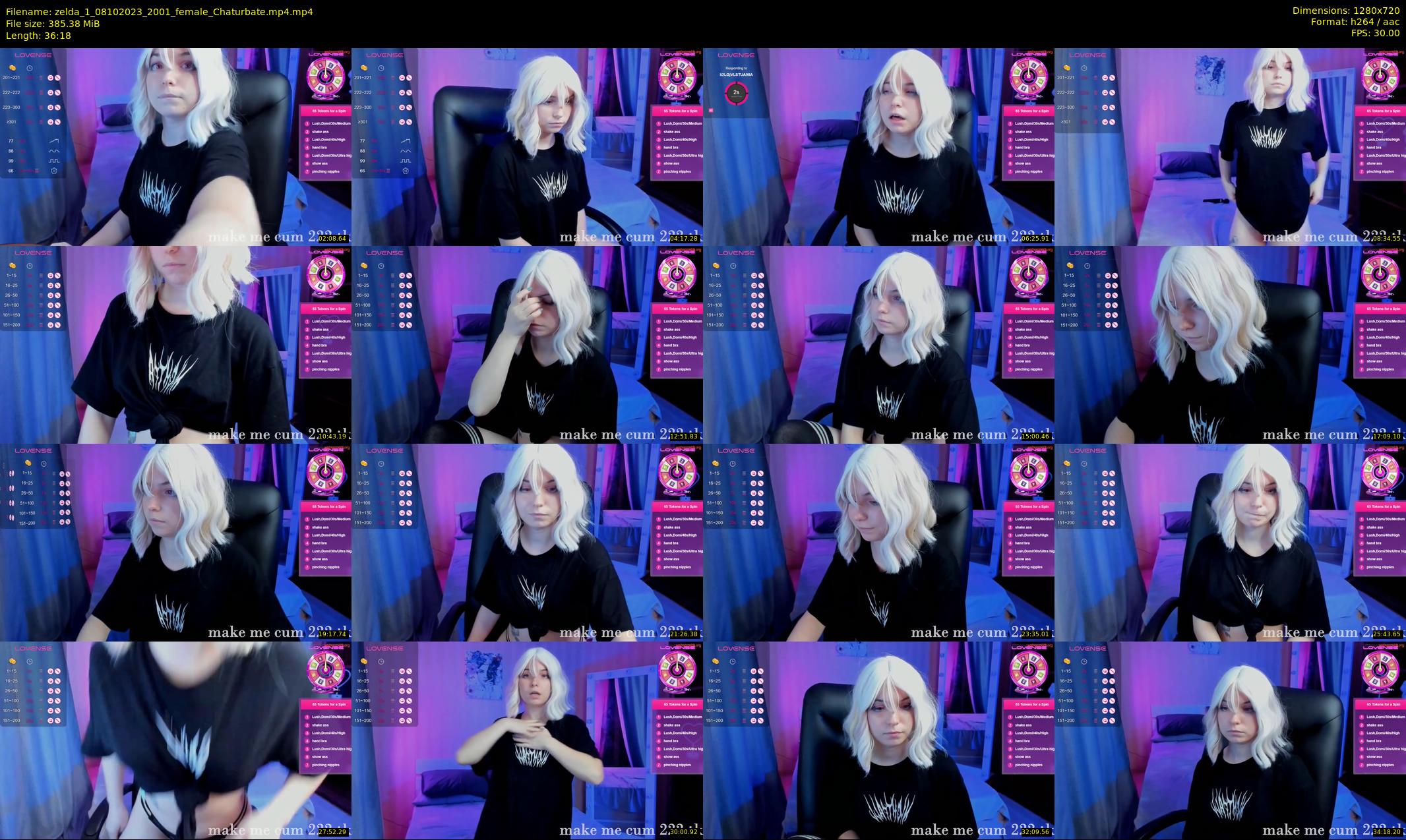 zelda_1 — 37 minute Chaturbate female cam show recording, 720p, Oct 8, 2023