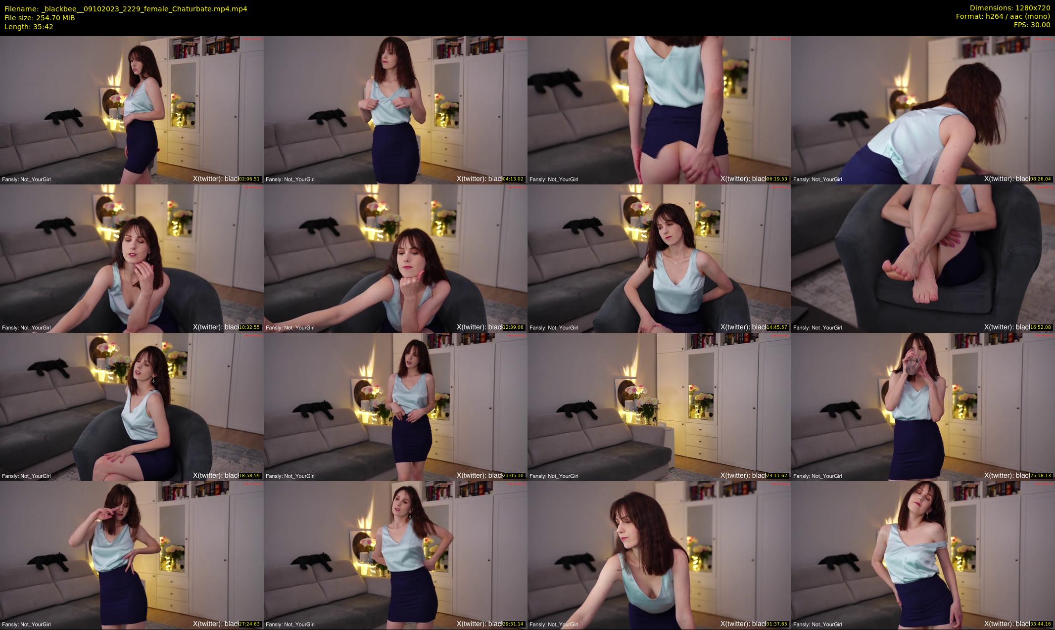 _blackbee_ — 36 minute Chaturbate female cam show recording, 720p, Oct 9, 2023