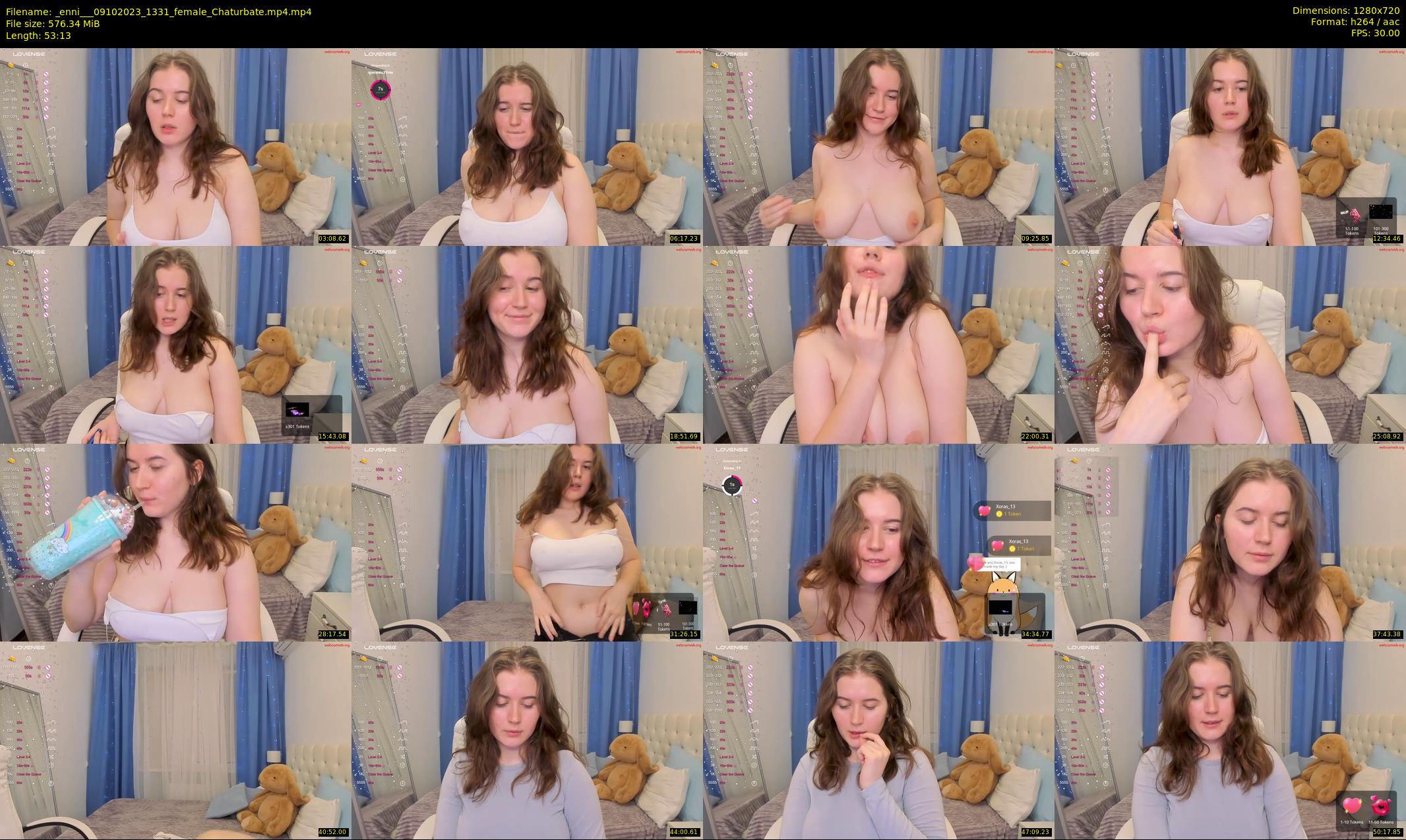 _enni__ — 54 minute Chaturbate female cam show recording, 720p, Oct 9, 2023