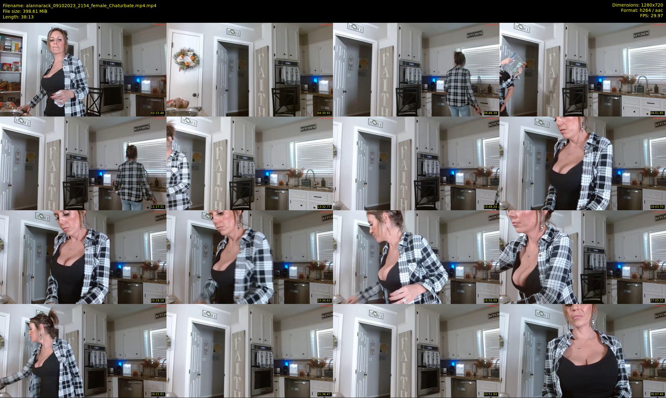 alannarack — 39 minute Chaturbate female cam show recording, 720p, Oct 9, 2023