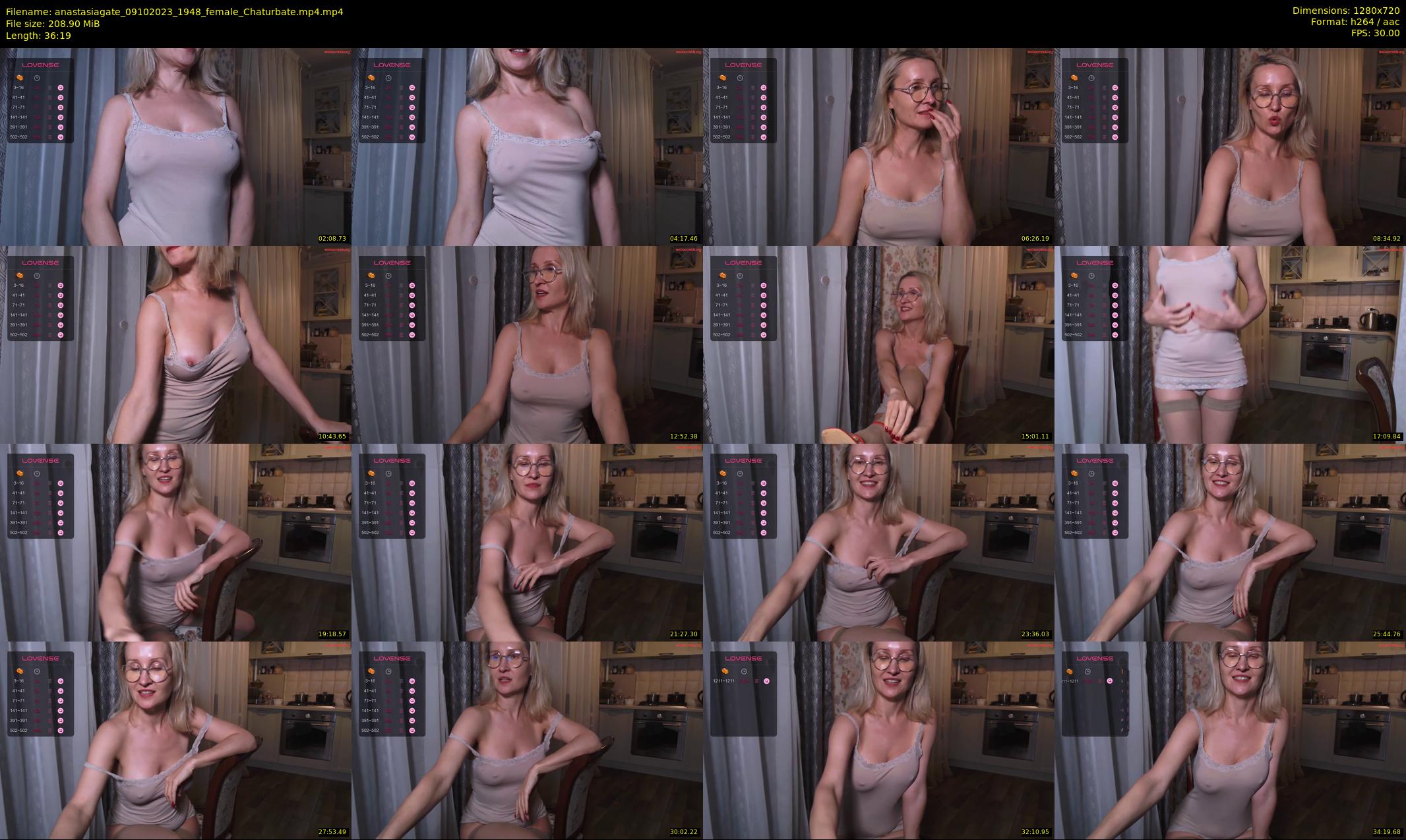 anastasiagate — 37 minute Chaturbate female cam show recording, 720p, Oct 9, 2023