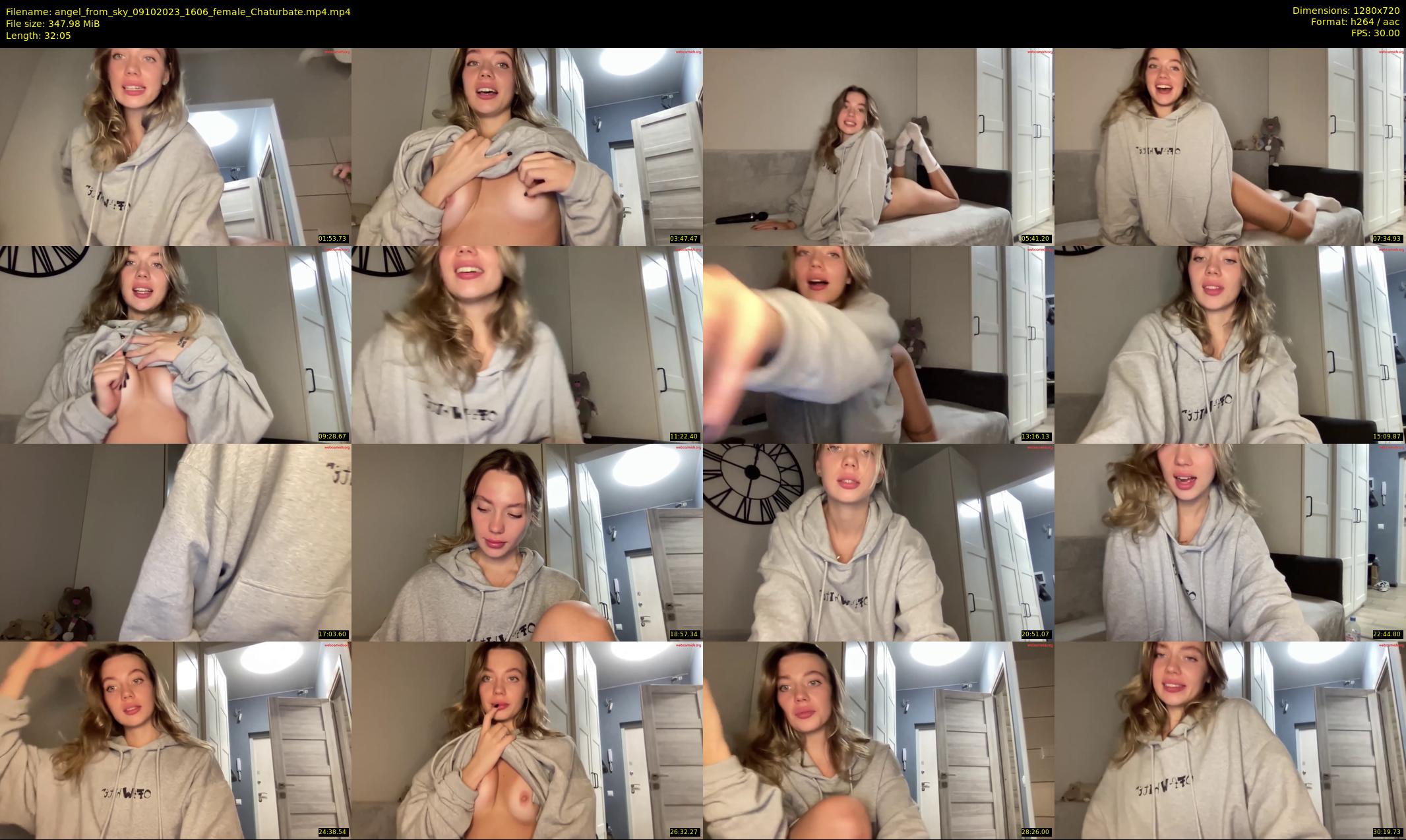 angel_from_sky — 33 minute Chaturbate female cam show recording, 720p, Oct 9, 2023