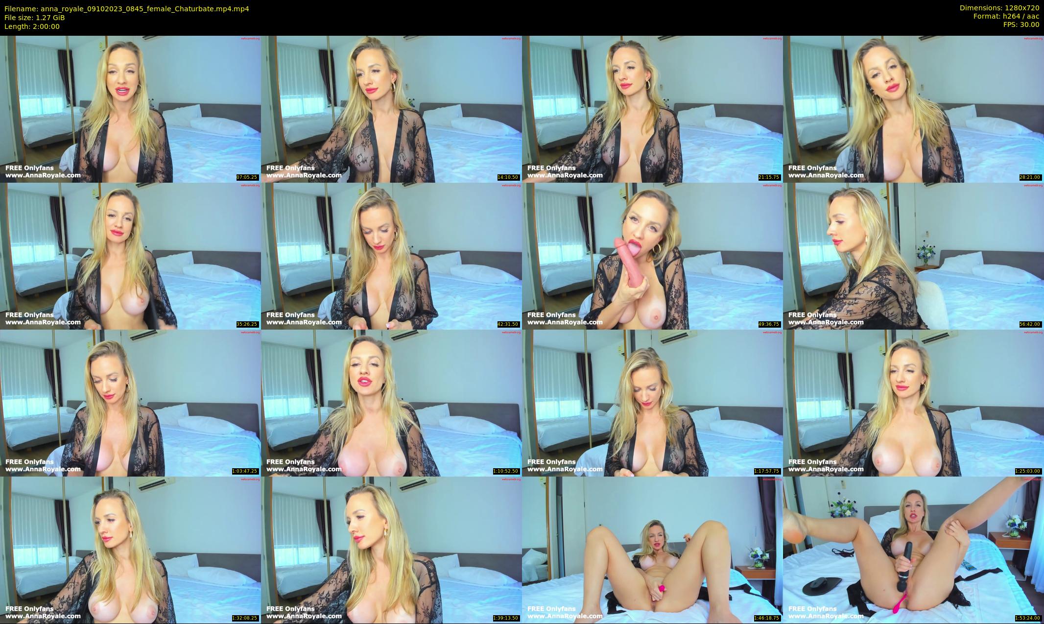 anna_royale — 120 minute Chaturbate female cam show recording, 720p, Oct 9, 2023