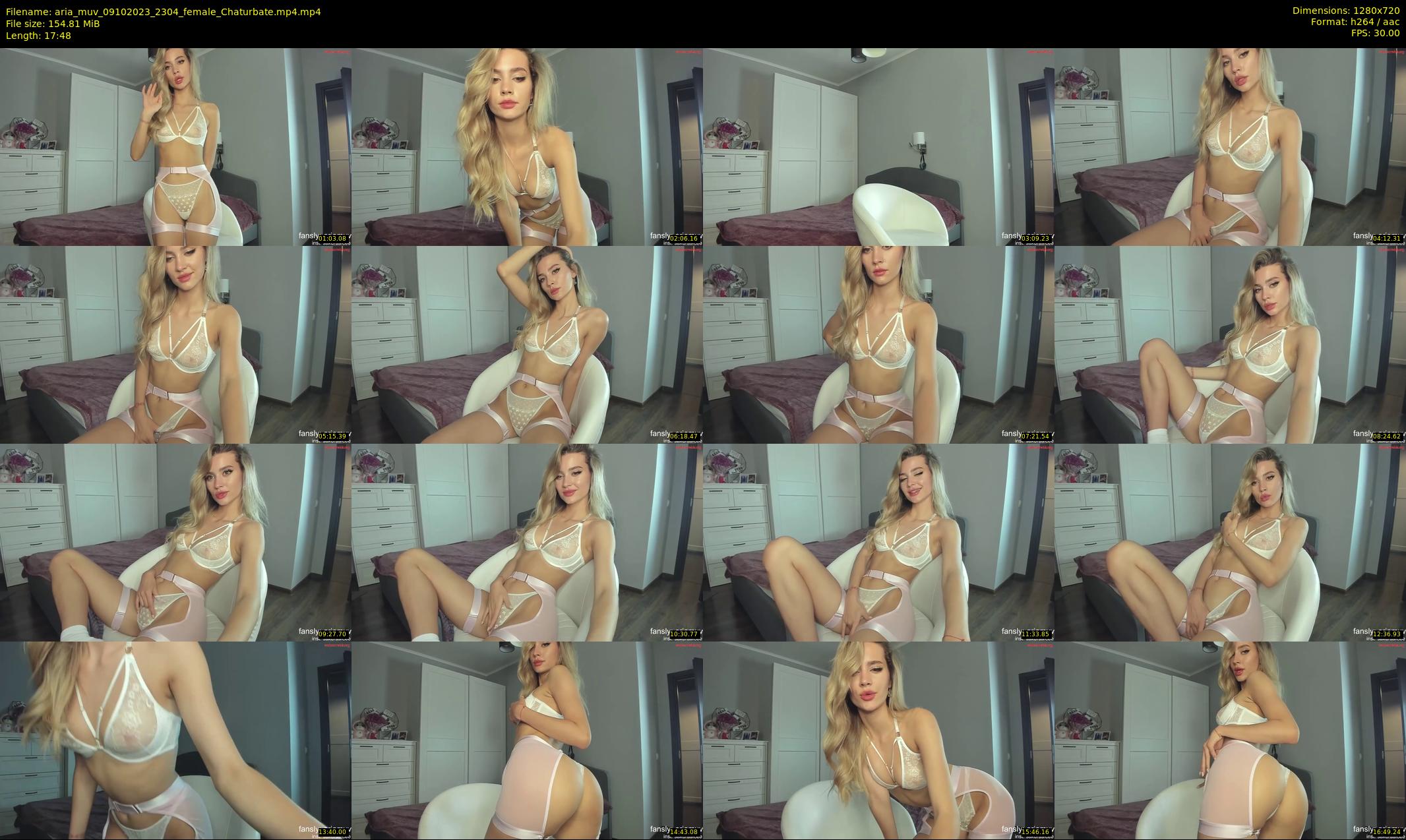 aria_muv — 18 minute Chaturbate female cam show recording, 720p, Oct 9, 2023