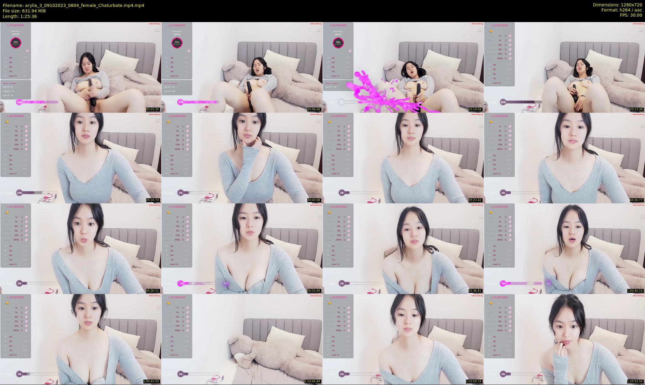 arylia_3 — 86 minute Chaturbate female cam show recording, 720p, Oct 9, 2023