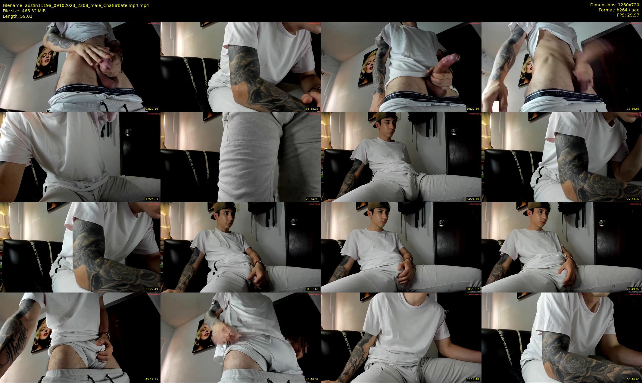 austin1119a — 60 minute Chaturbate male cam show recording, 720p, Oct 9, 2023