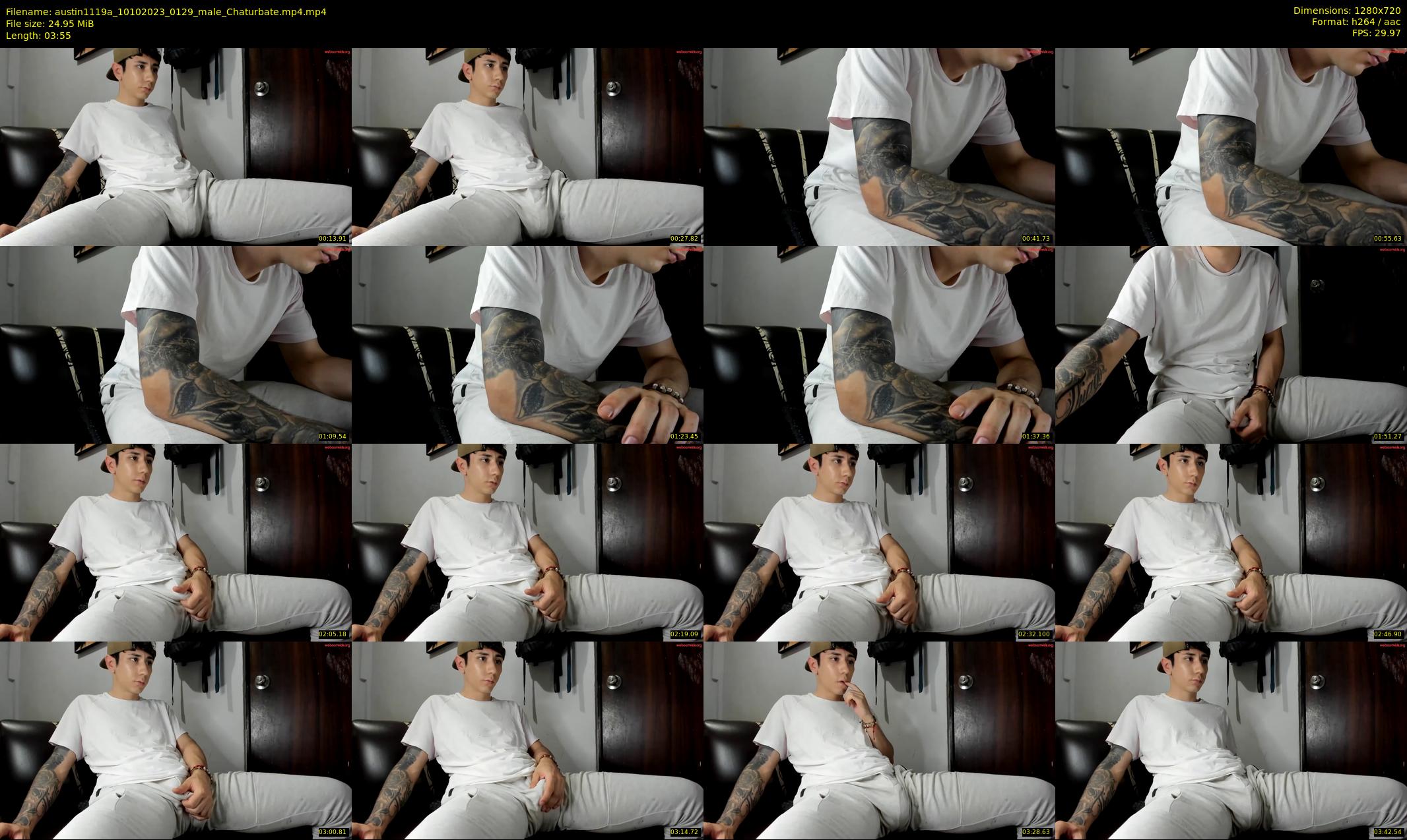austin1119a — 4 minute Chaturbate male cam show recording, 720p, Oct 10, 2023