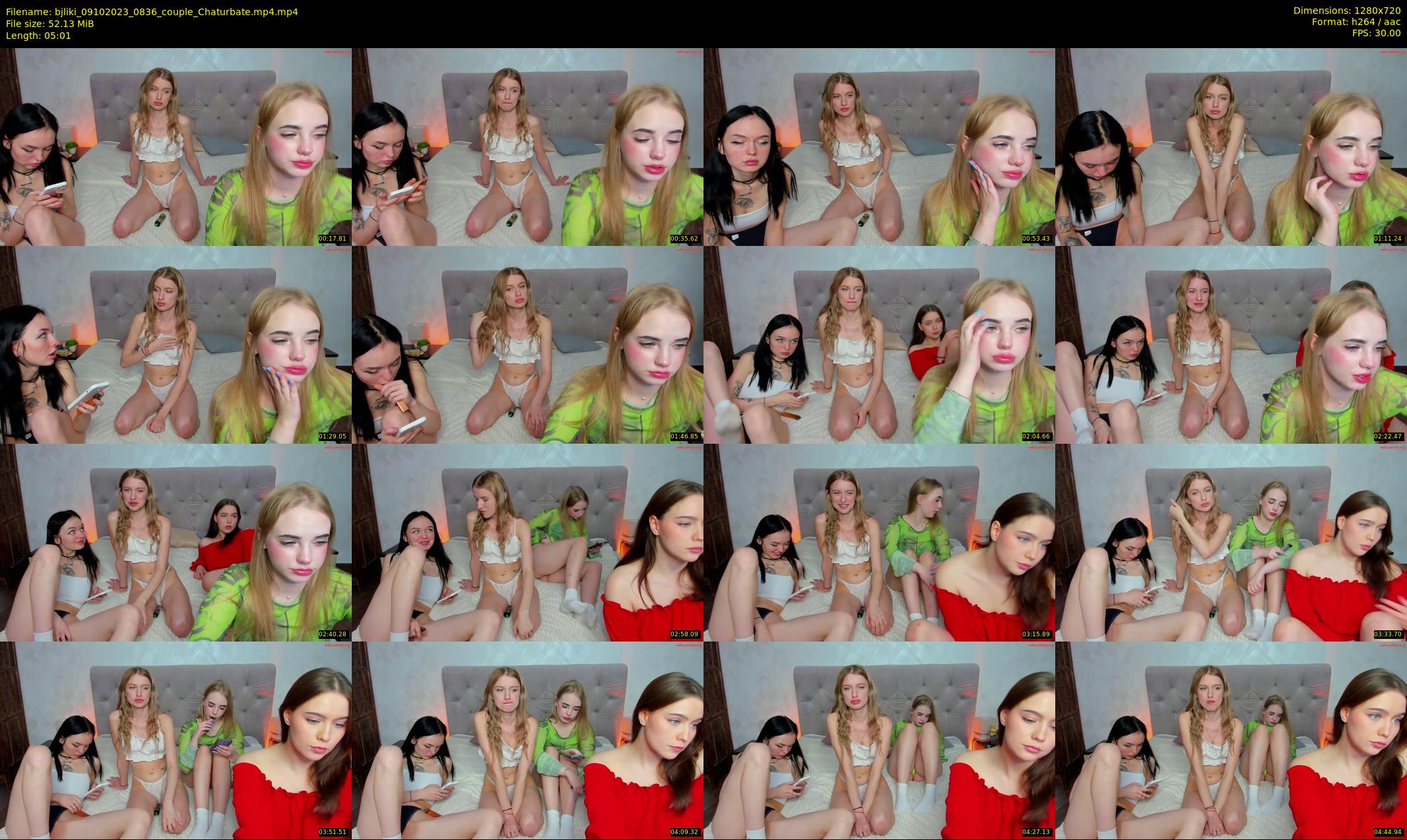 bjliki — 6 minute Chaturbate couple cam show recording, 720p, Oct 9, 2023