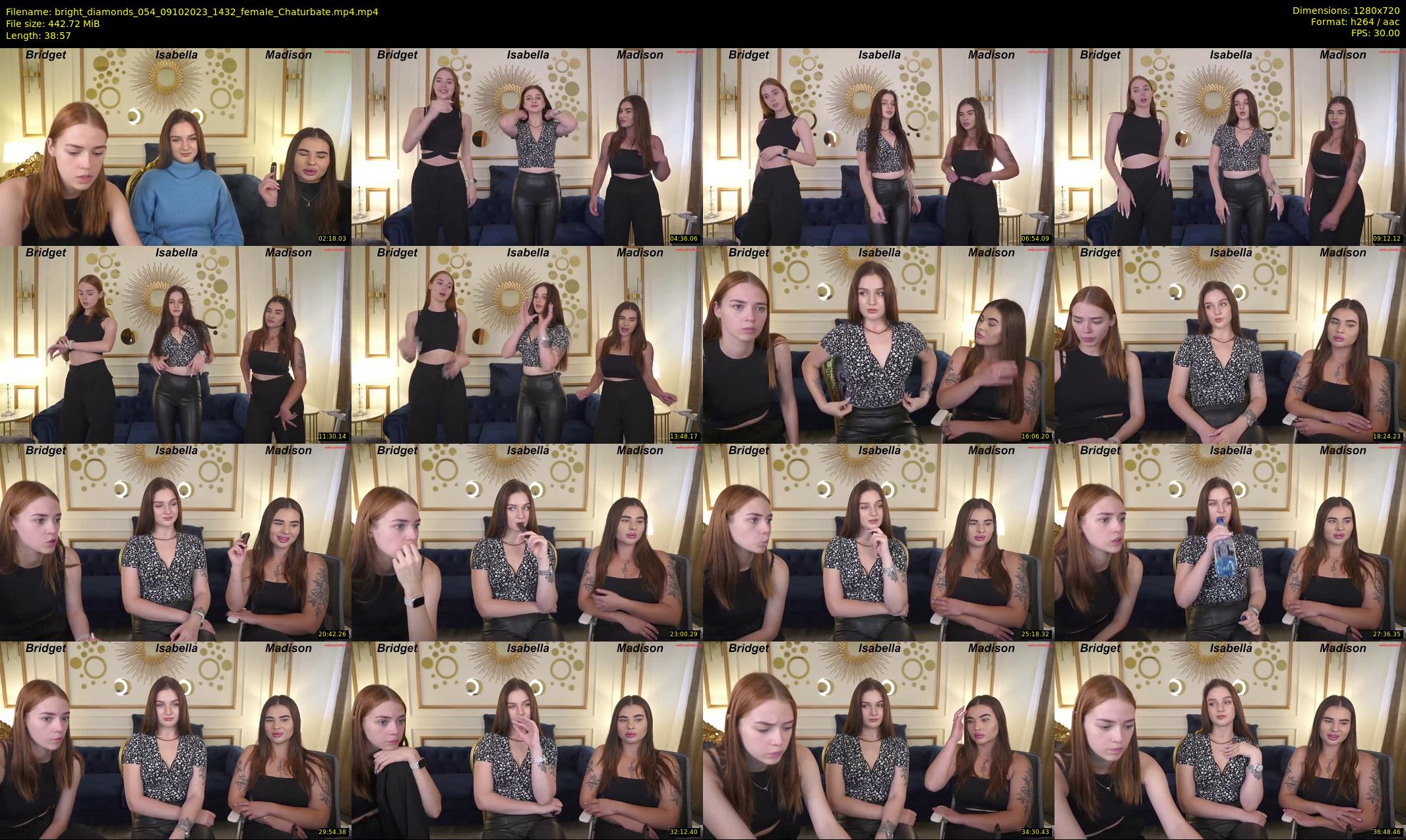 bright_diamonds_054 — 39 minute Chaturbate couple cam show recording, 720p, Oct 9, 2023