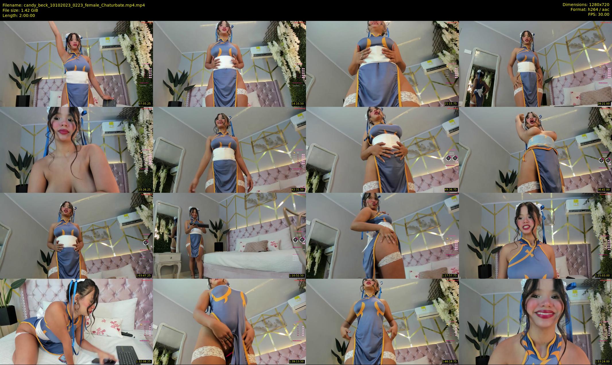 candy_beck — 120 minute Chaturbate female cam show recording, 720p, Oct 10, 2023